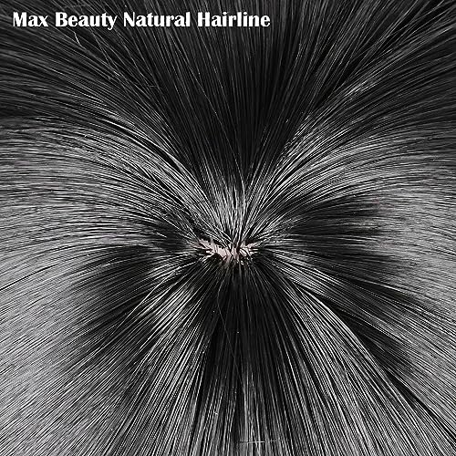 LABEAUTÉ Max Beauty Anime Short Black Cosplay Wig for Women Girl, Daily Wig for Cosplay Synthetic Hair for Halloween Costume Party Hair Wig + Wig Cap