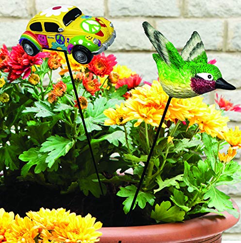 Spoontiques - Army Garden Stake - Garden Décor - Decorative Stake for Lawn and Yard - Multicolored