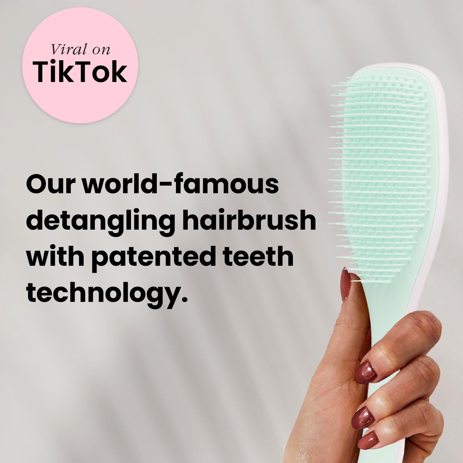 Tangle Teezer The Fine and Fragile Ultimate Detangling Brush, Dry and Wet Hair Brush Detangler for Color-Treated, Fine and Fragile Hair, Marshmallow Duo