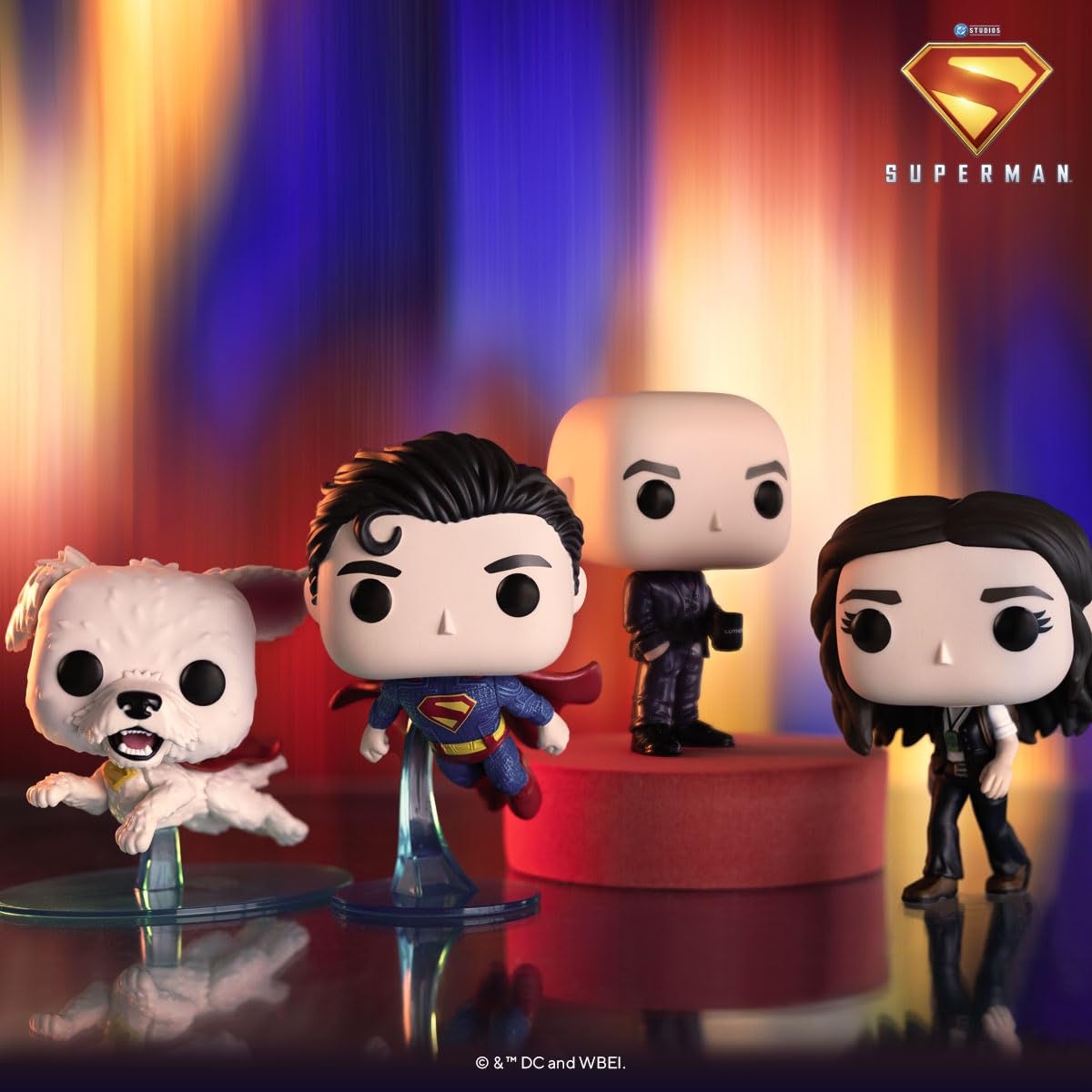 Funko Pop! DC: Superman 2025 - Superman - Collectable Vinyl Figure - Gift Idea - Official Merchandise - Toys for Kids & Adults - Movies Fans - Model Figure for Collectors and Display