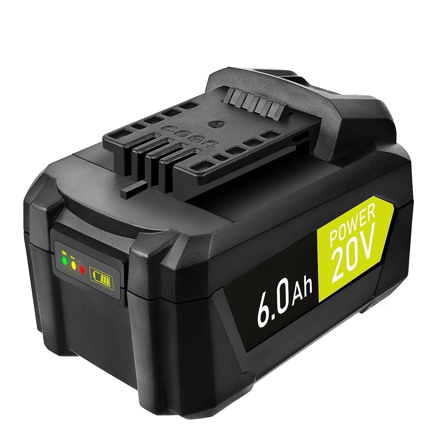 SnapFresh 20V 6.0Ah Li-ion Battery, (Not Compatible with Other Brands), Lithium-Ion Battery Support Fast Charging(BBT-DC60A)