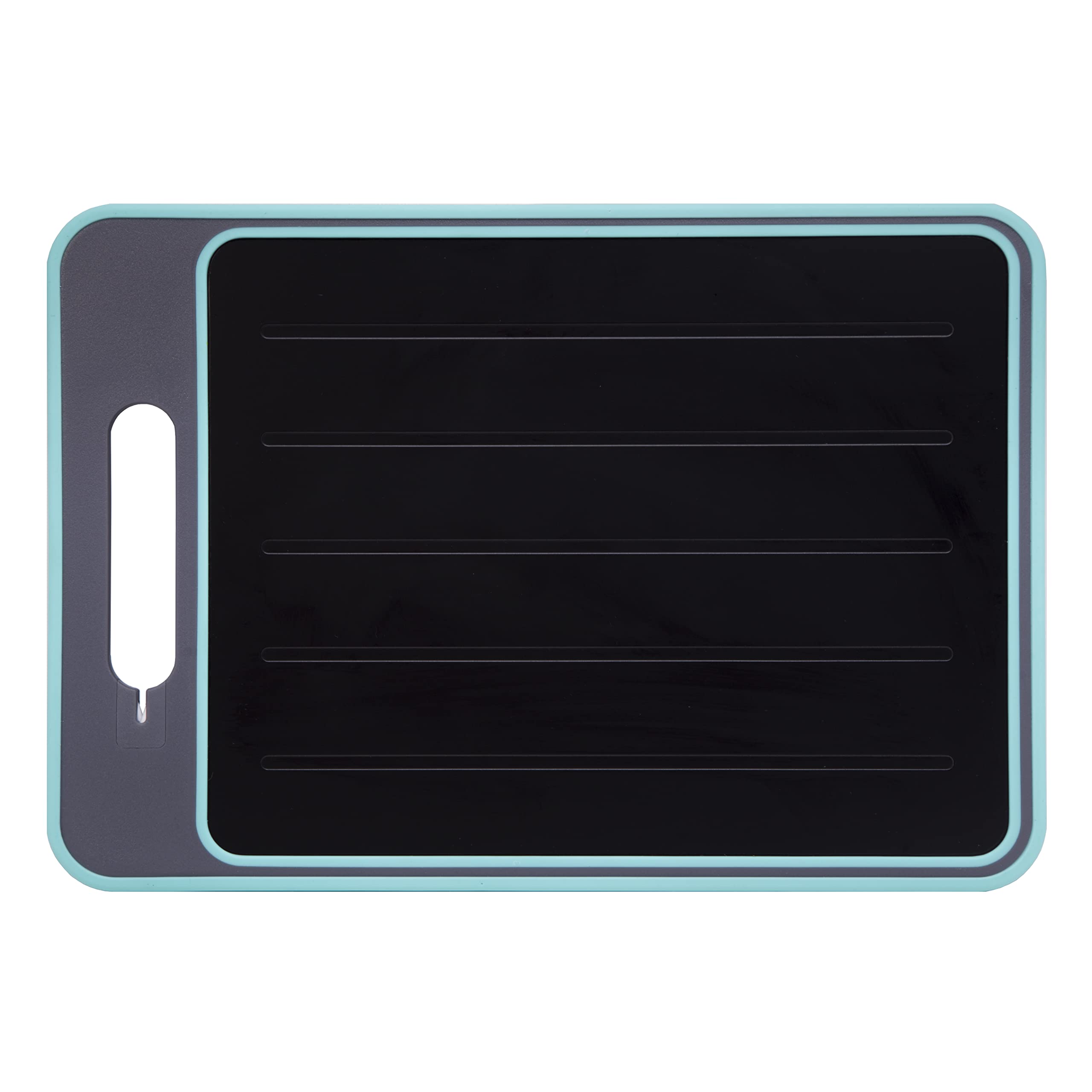 Zippi Fast Thaw 4-in-1 Defrosting Tray, Cutting Board, and Knife Sharpener for Frozen Food Thawing, Quickly Defrost and Thaw Meat and Food, Chemical Free, Eco-Friendly Design, No Electricity