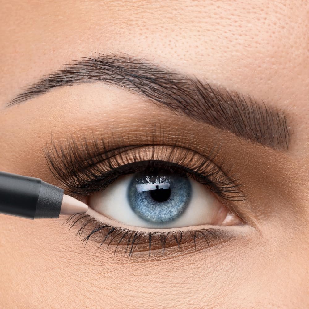 K7L Cream Nude Eyeliner and Liquid Black Eyeliner - Create a Natural Look That's Long-lasting and Waterproof