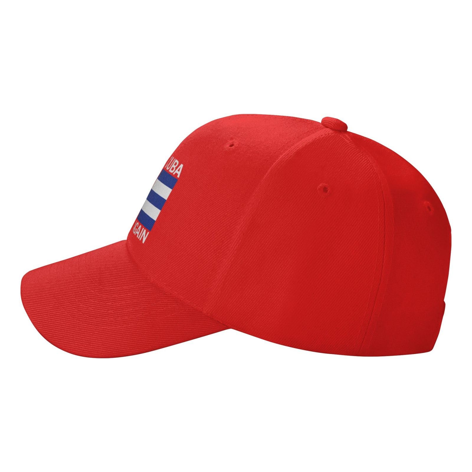 Make Cuba Great Again Sandwich Hat Baseball Cap Red