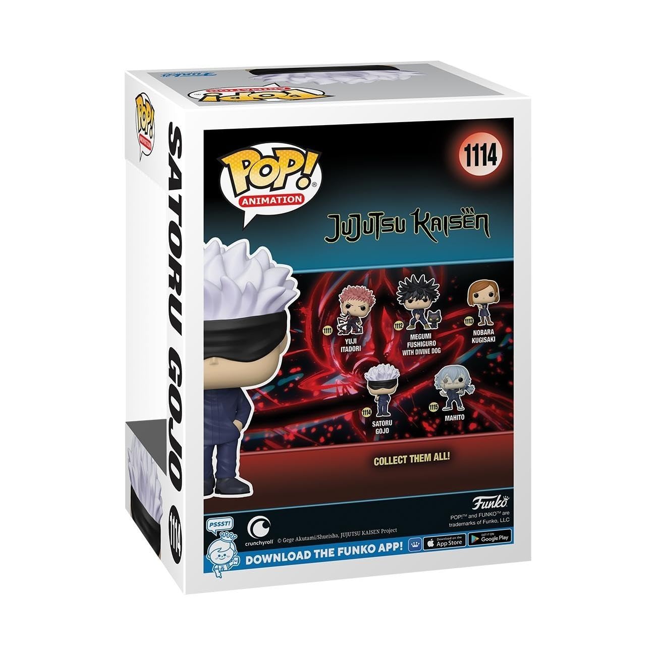 Funko Pop! Animation: Jujutsu Kaisen - Satoru Gojo - Collectable Vinyl Figure - Gift Idea - Official Merchandise - Toys for Kids & Adults - Anime Fans - Model Figure for Collectors and Display