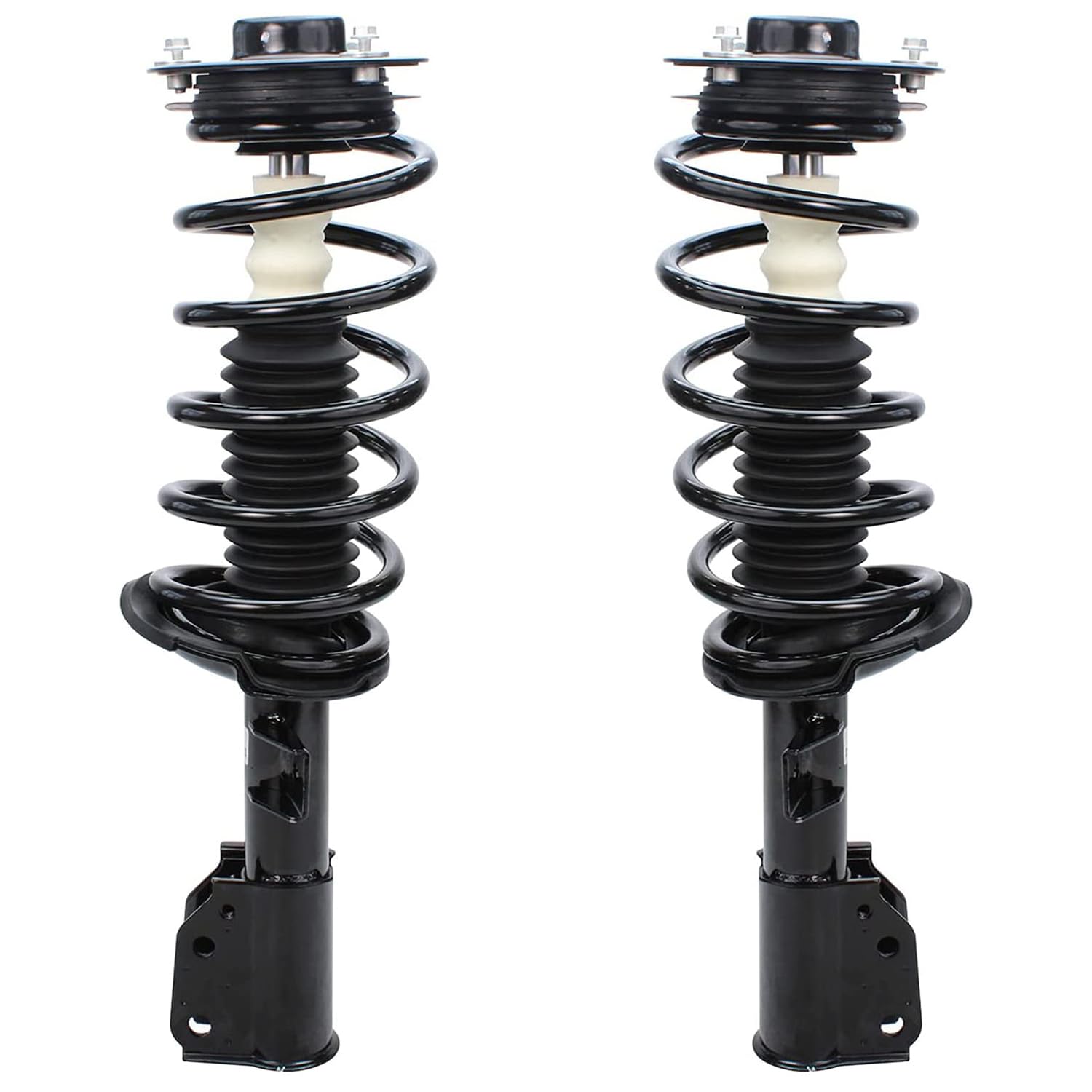 Detroit Axle - Struts Shocks for Chevy Equinox GMC Terrain Saturn Vue Pontiac Torrent Complete 2 Front Ready Struts with Coil Spring 2 Rear Shock Absorbers Replacement Suspension Kit