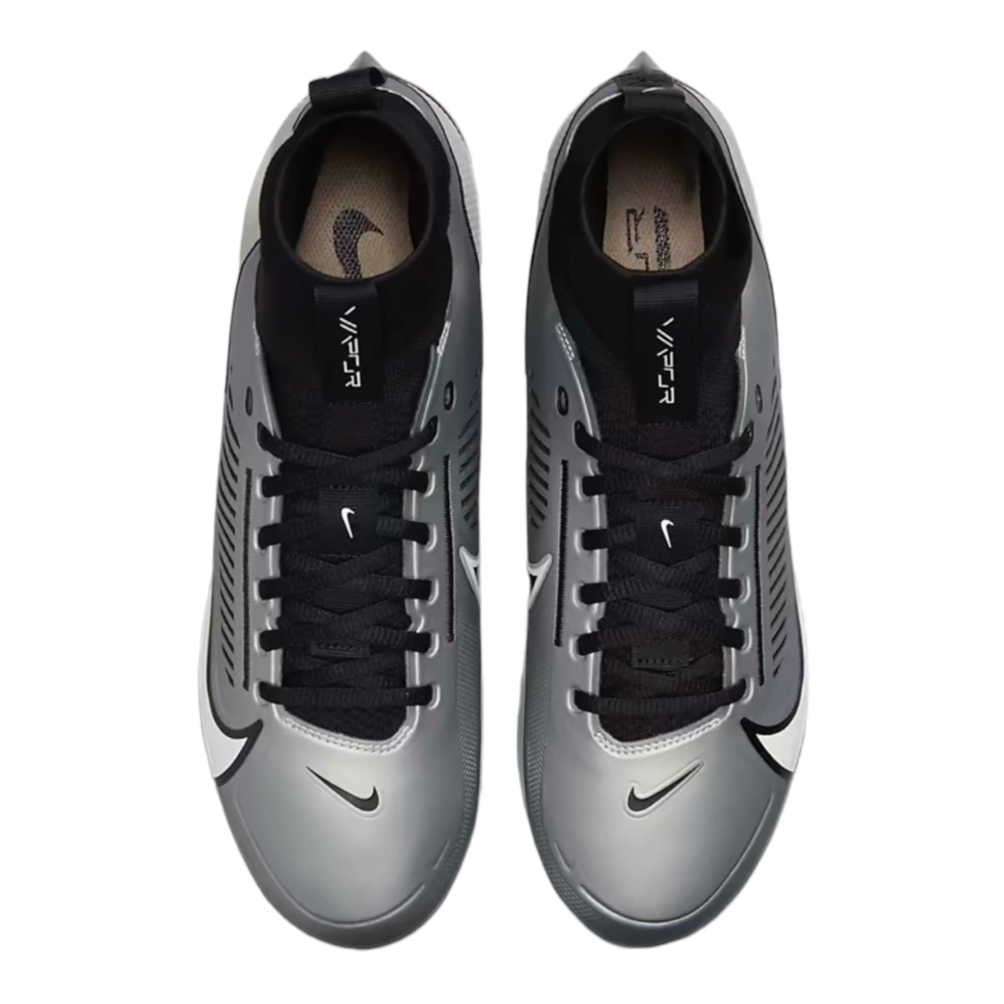 Nike Vapor Edge Pro 360 2 Men's Football Cleats Light Smoke Grey/White-Black DA5456-002 12