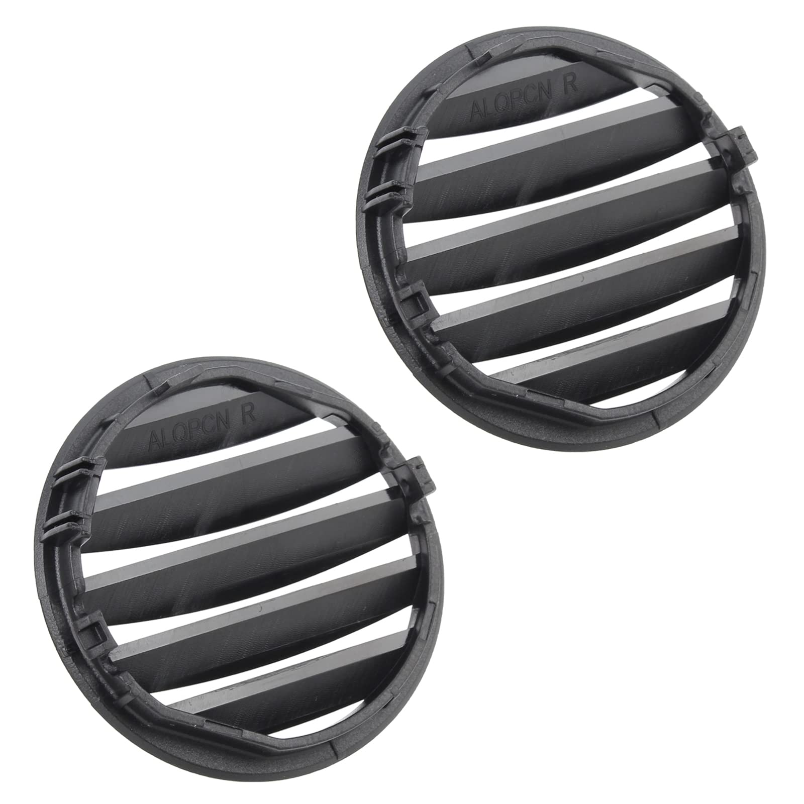 AUTOKAY 1 Pair Left and Right Front Air Vent Grille Fits for Ford Focus 2005 2006 2007- Black