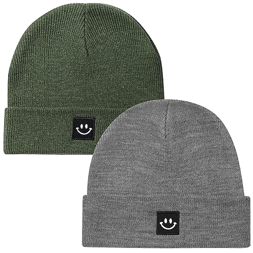 Paladoo Toddler Beanie for Boys Girls 6-36 Months 2Pack