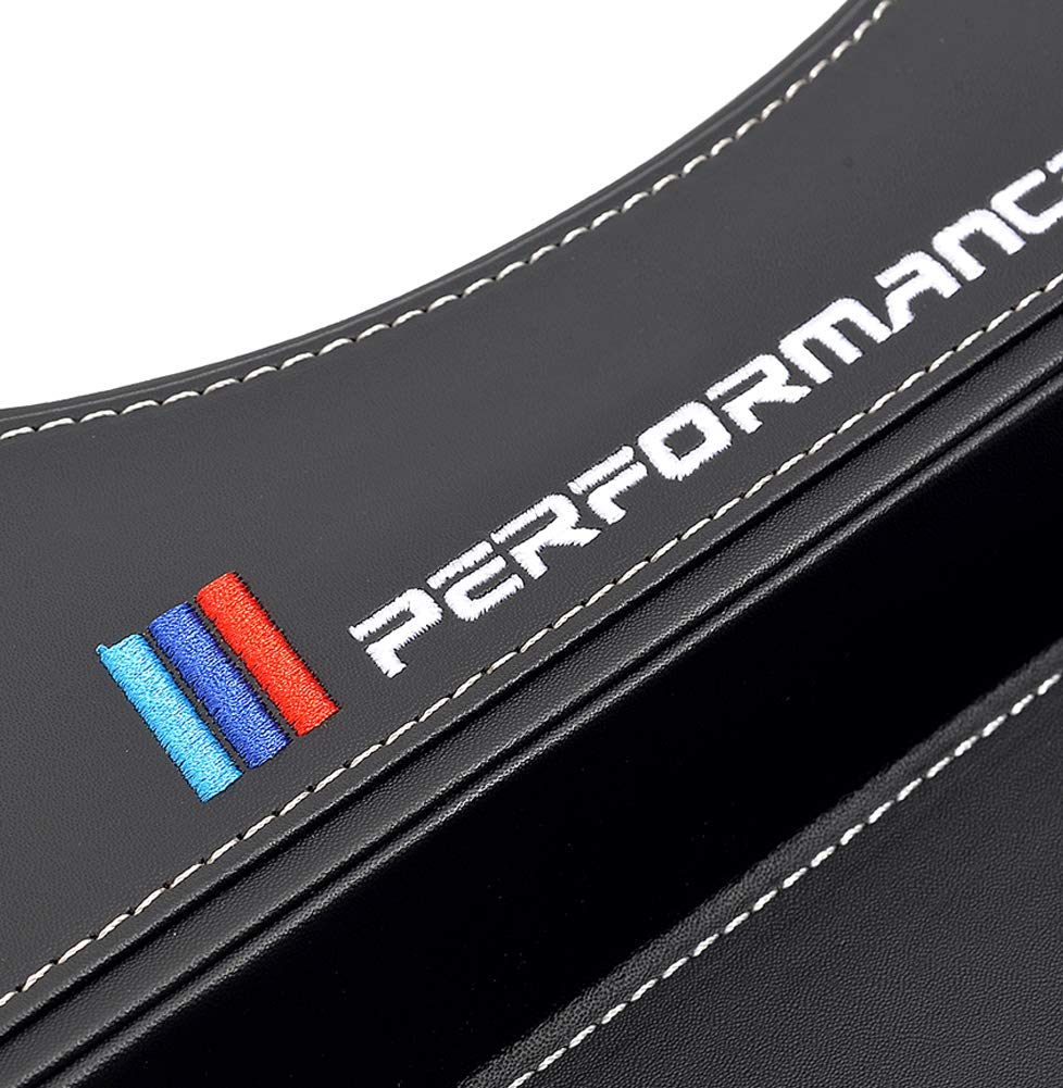 SONZODM Storage Box Seat Gap Filler, Console Organizer, Car Pocket, Seat Catcher, Seat Crevice Storage Box(Black)