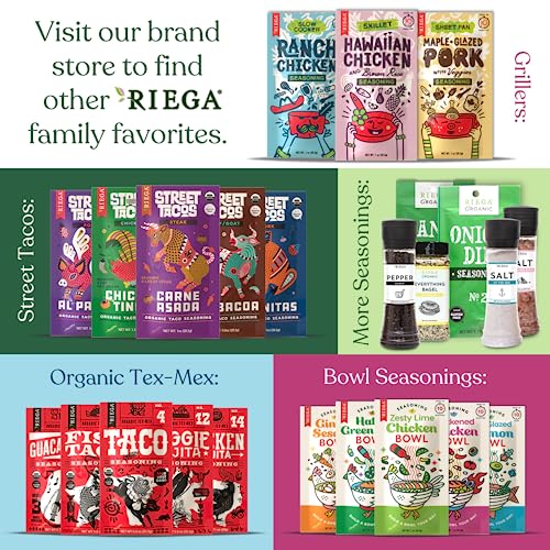 Riega Organic Ranch Dressing Seasoning, 0.55 Ounce (Pack of 1)