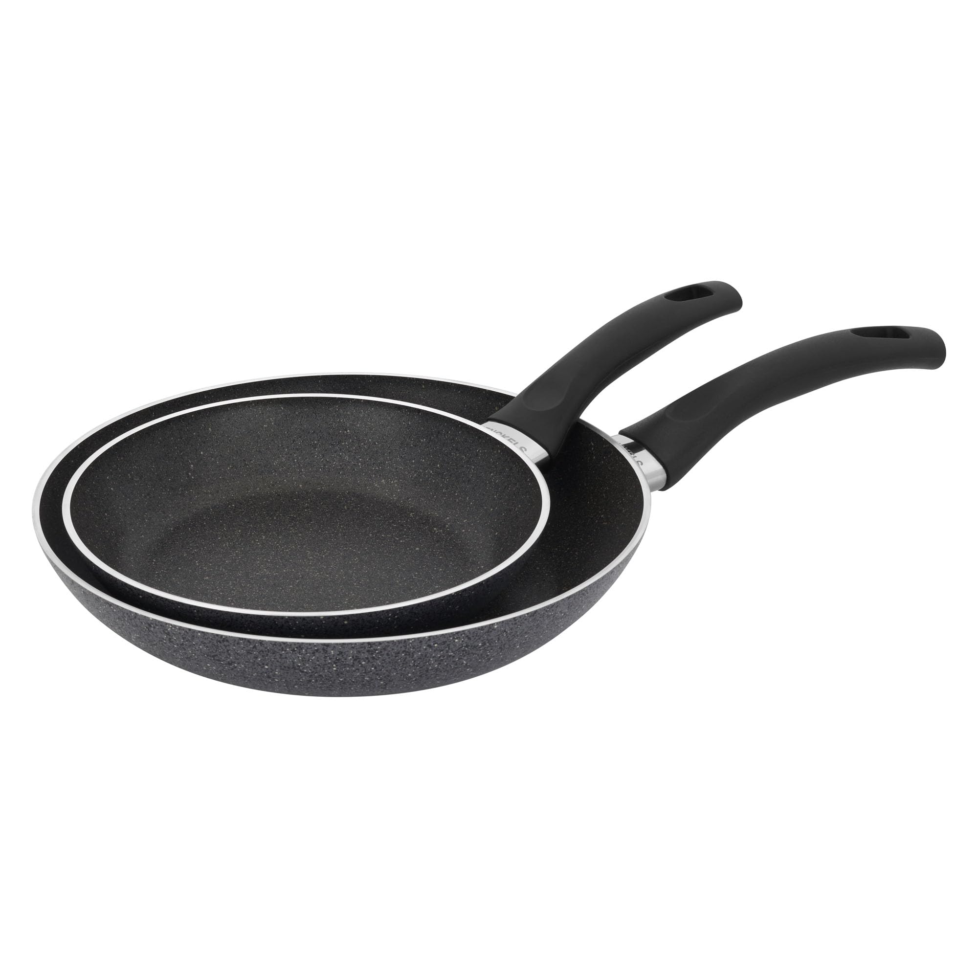 Henckels Everlift 2-Piece Granitium Nonstick Frying Pan Set, 8-inch and 10-inch frying pan, Made in Italy, durable 3-layer granite-hued nonstick coating from recycled materials, Oven safe to 400°F