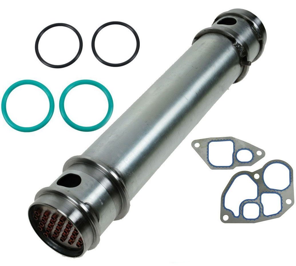 Oil Cooler with Gasket and Seal Kit for 1994-2003 Ford F250 F350 F450 F550 E350 E450 E550 7.3L Super Duty Powerstroke Diesel Engines Replaces# 1C3Z-6A642-AA