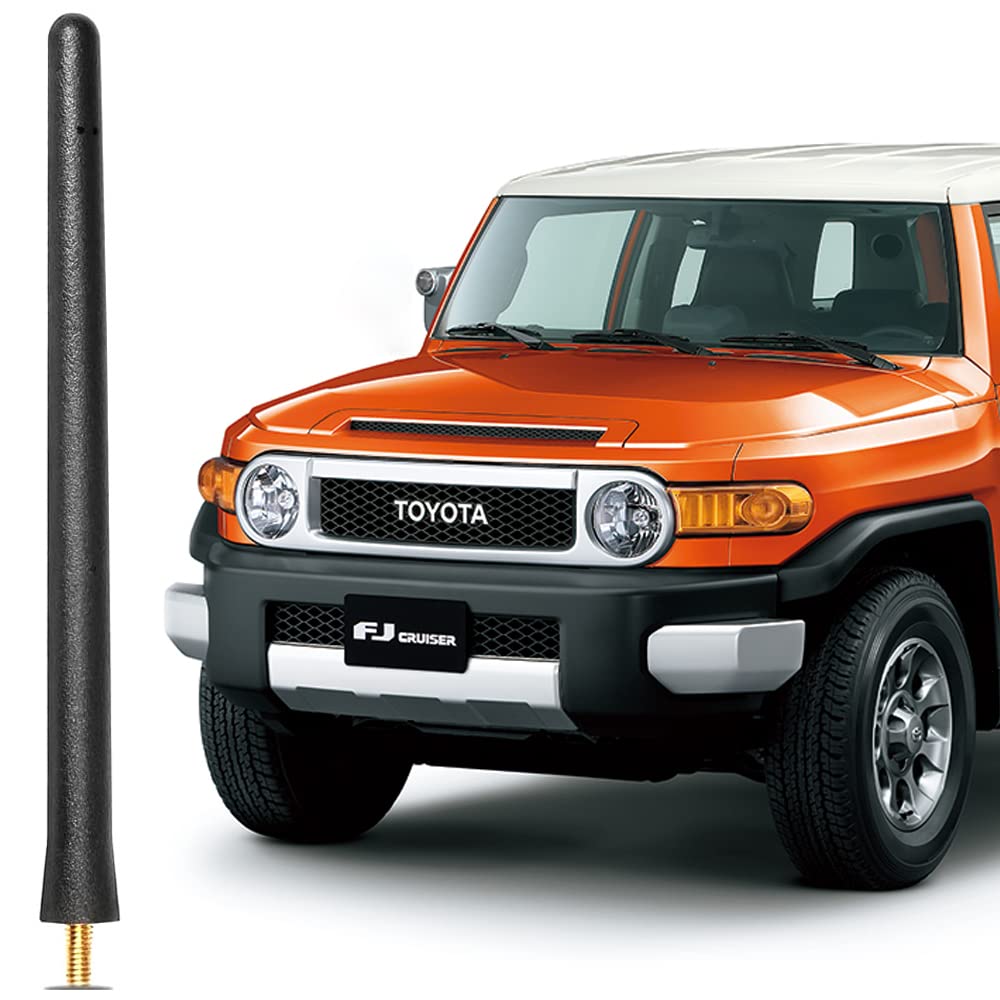 VOFONO Antenna for Toyota FJ Cruiser Accessories 2007-2015, 6 3/4 Inch Stubby Toyota FJ Cruiser Antenna Replacement for Car AM FM Radio Reception