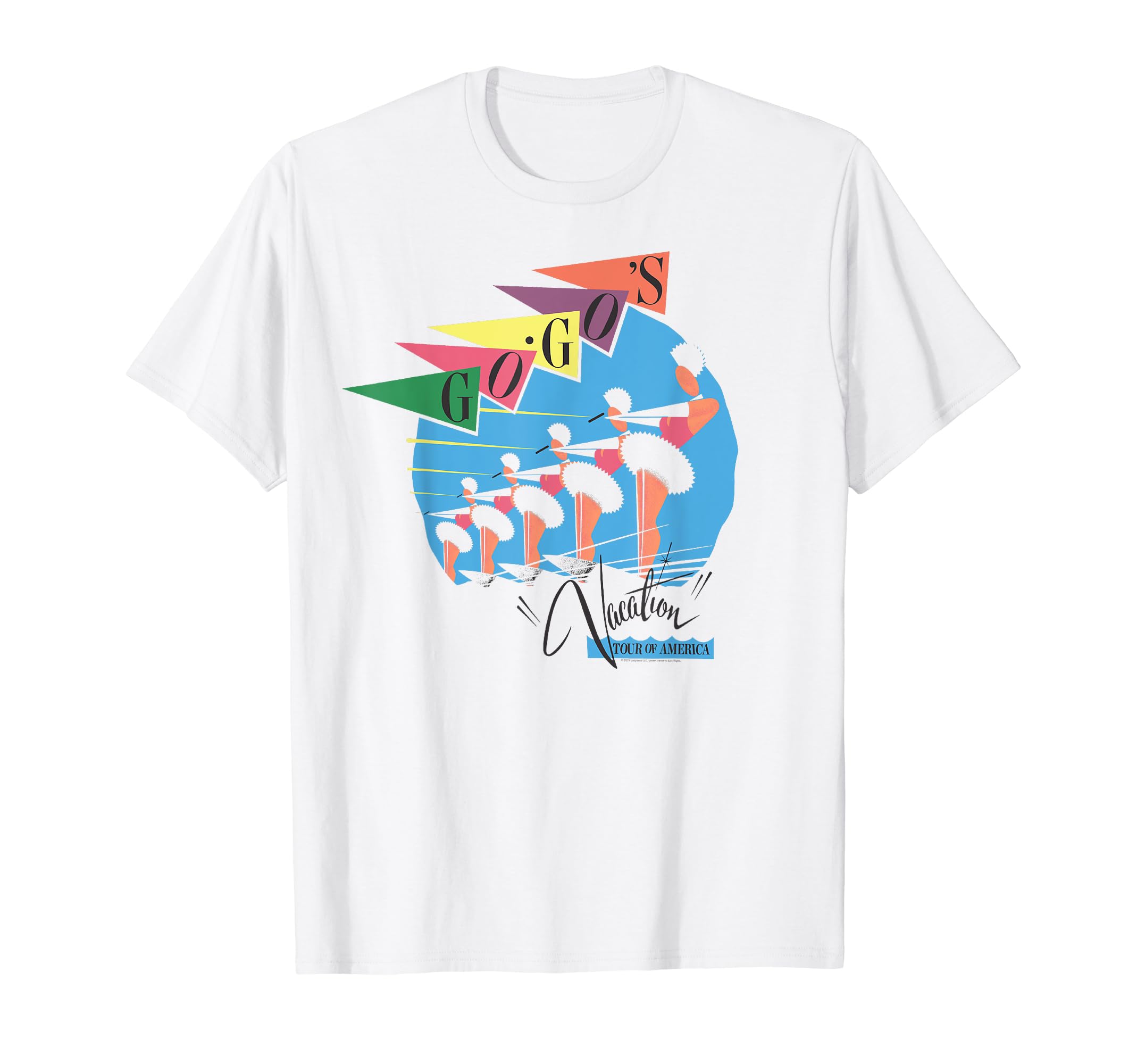 The Go-Go's - Vacation Retro T-Shirt