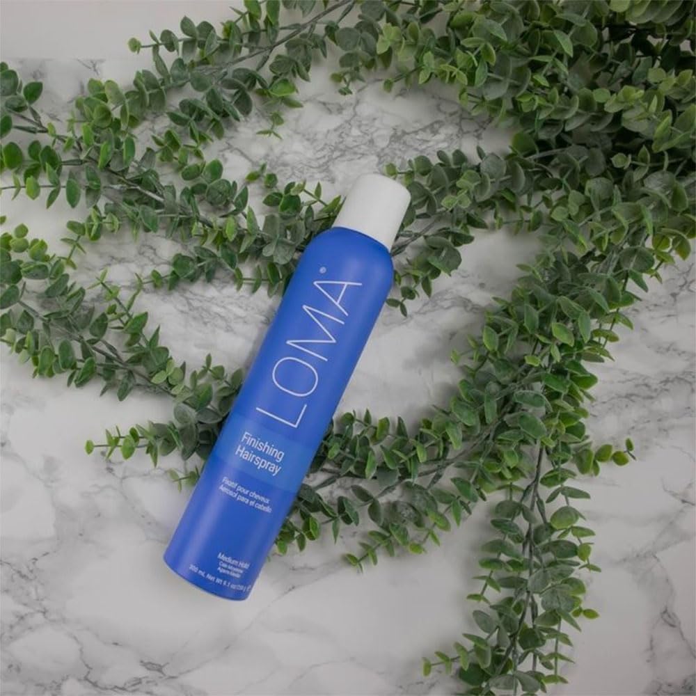 Loma Hair Care Finishing Hairspray, Blue, Exotic Melon, 9.1 Oz