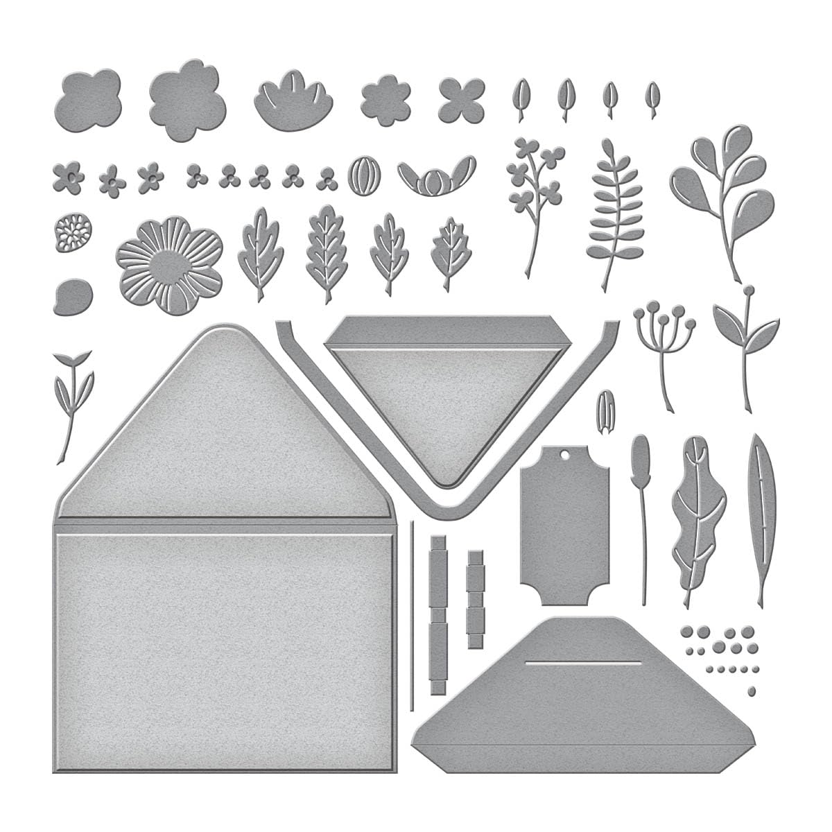 Spellbinders S7-238 Envelope of Wonder Etched Dies from The Envelope of Wonder Collection