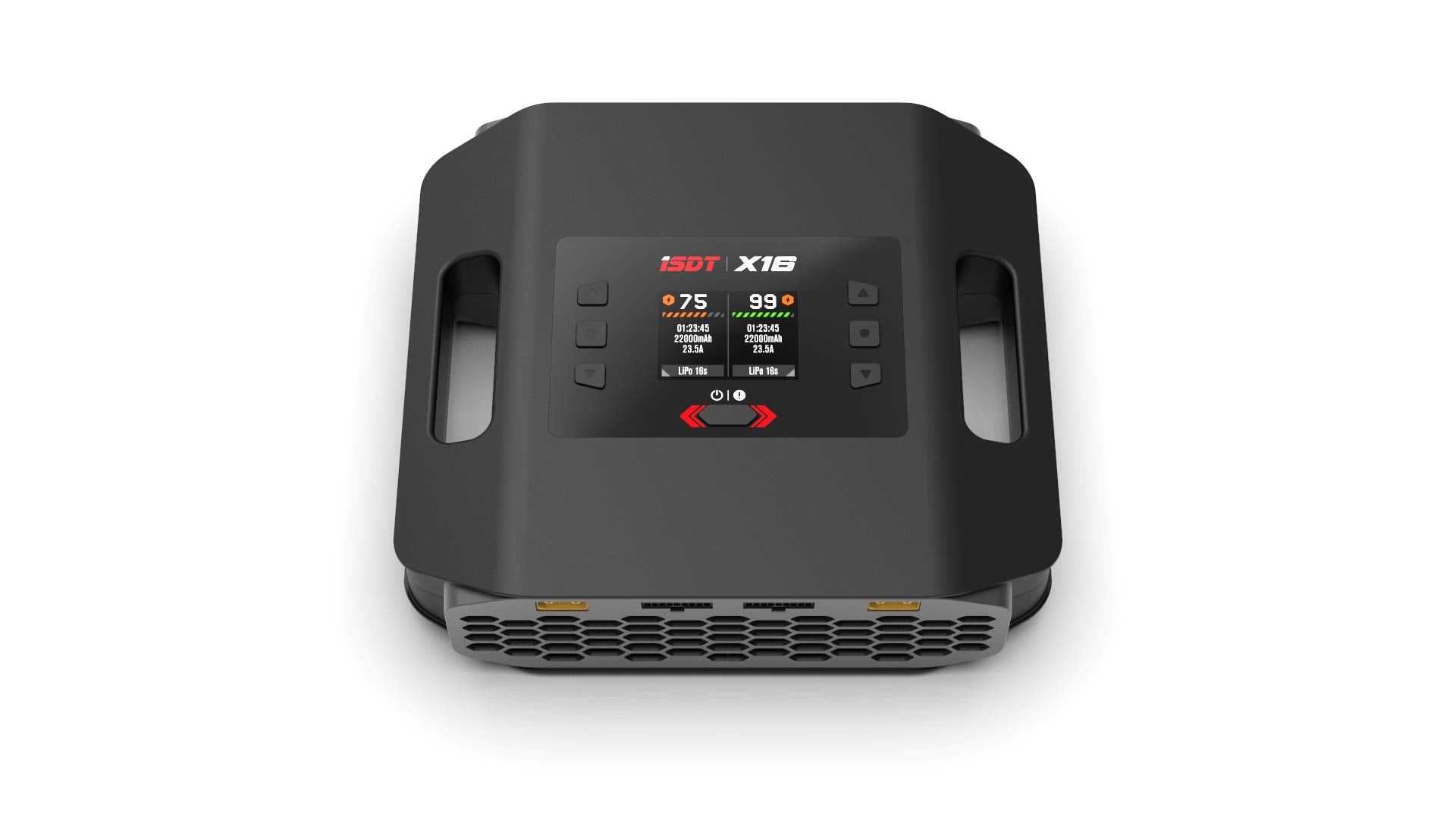ISDT X16 2X1100W 2X20A Lipo Battery Balance Charger Dual for Rc Models 2-16S Life,LiPo,LiHv,ULiHv PB -US Plug