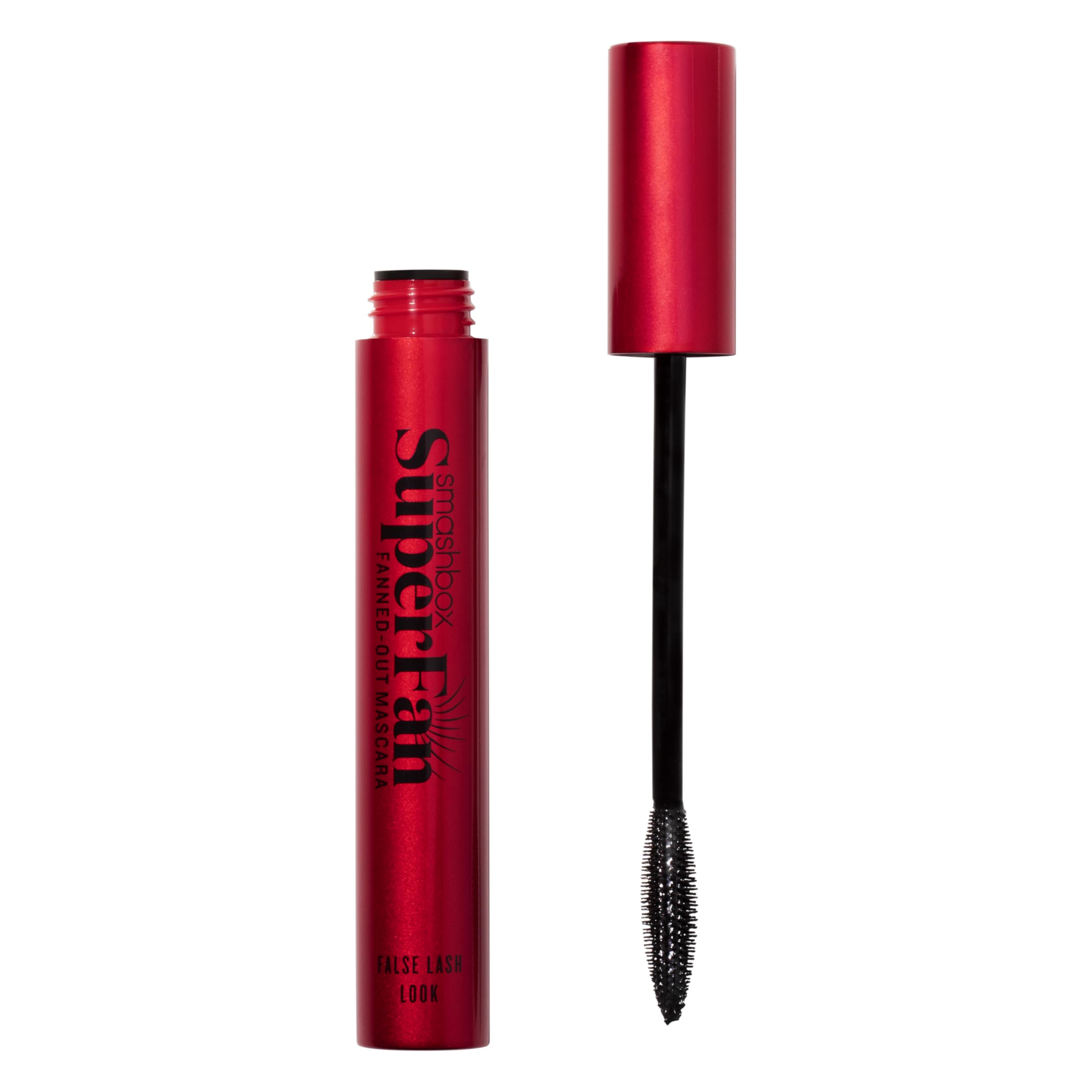Smashbox Super Fan Lash Lengthening Mascara | Lifting, Long Lasting + Volume, 0.34 Fl Oz, Black