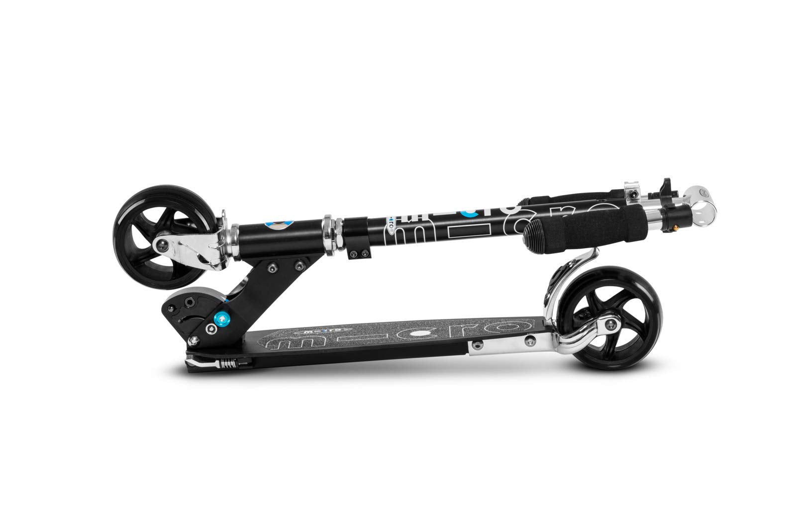 Micro Kickboard Rocket Kick Scooter Ages 8-Teen (Black)