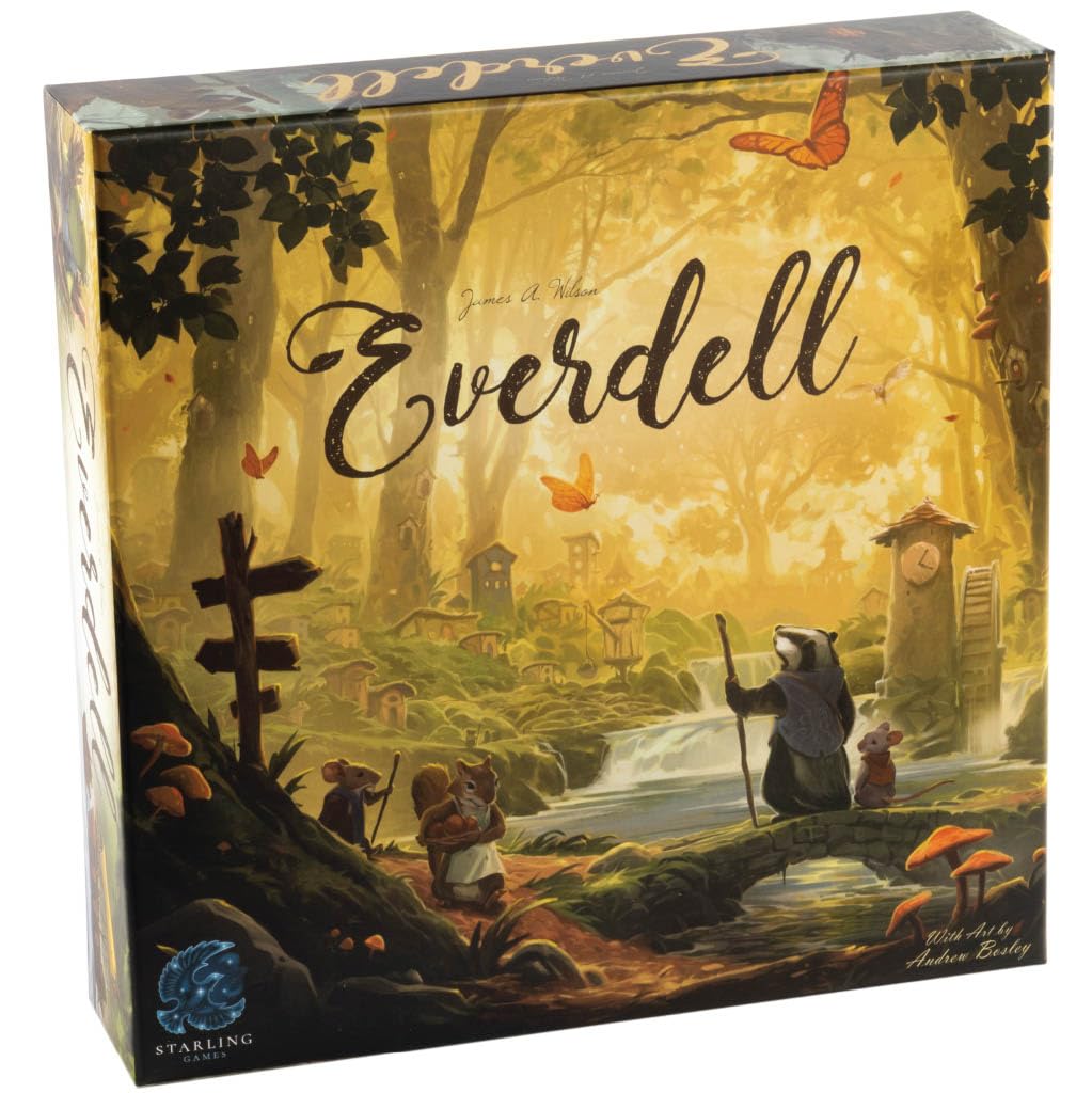 Everdell Standard Edition by Starling Games - 1-4 Player Game Where You Build a Woodland City Full of Adorable Critters