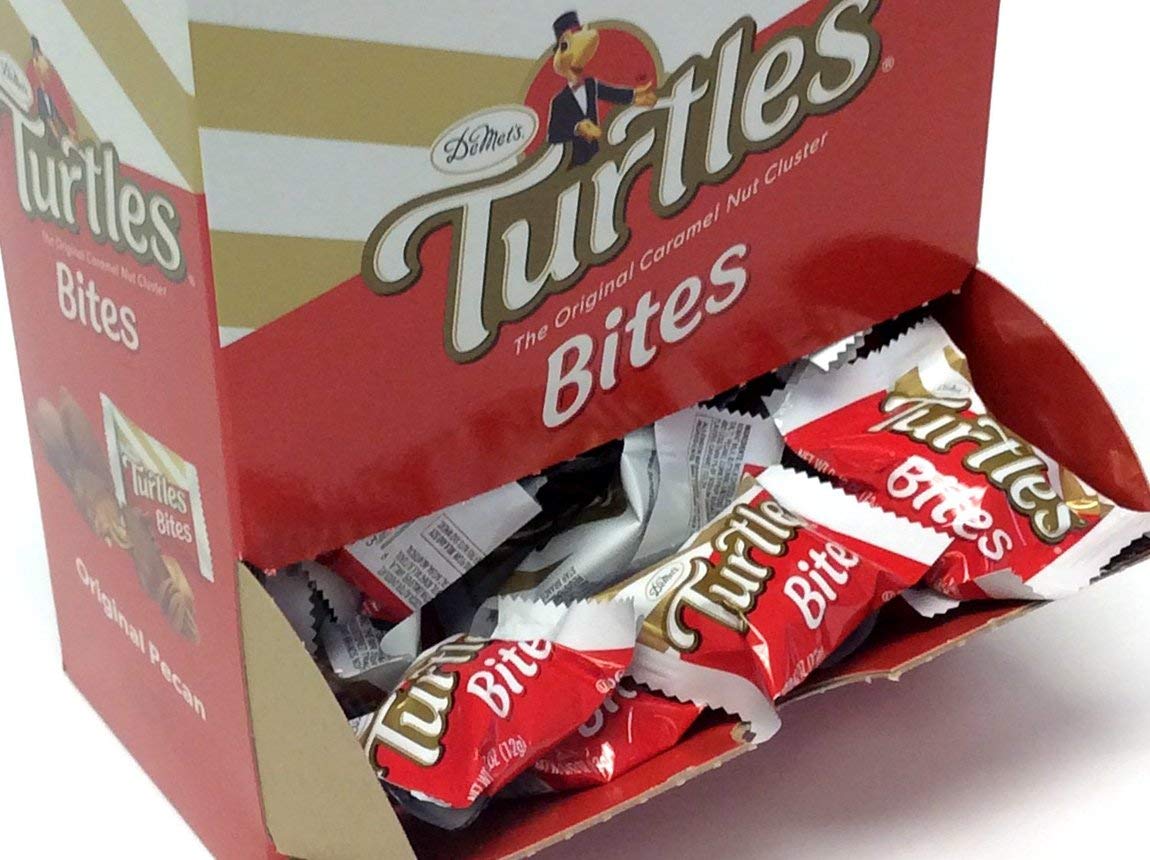 DeMet's Turtles Original Bite Size; 60 Pieces/Box