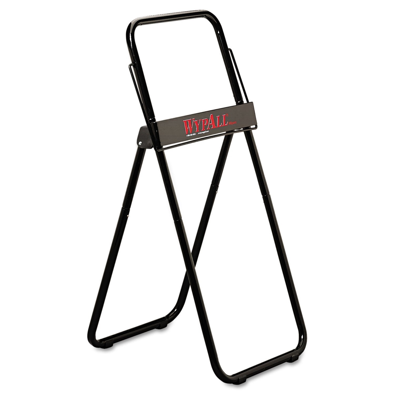 WypAll Jumbo Roll Wiper Dispenser (80596), Black, Portable, 16.8"x18.5"x33" (Qty 1)