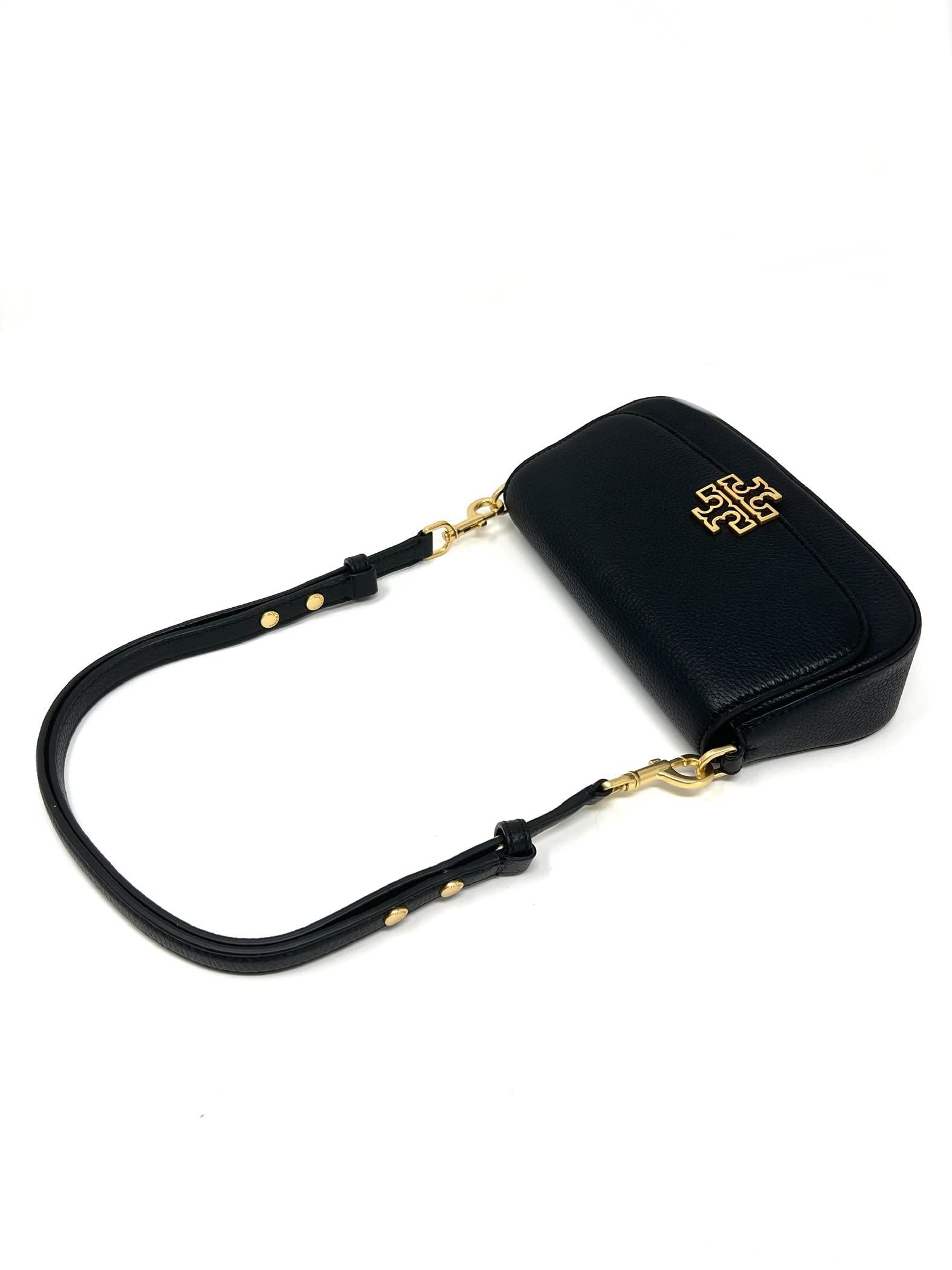 Tory Burch 138772 Britten Convertible Crossbody Bag in Black