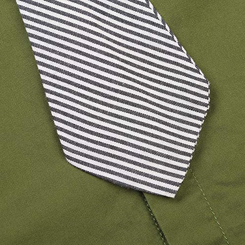 OCHENTA Boys' Long Sleeve Button Down Dress Shirt with Necktie Black Tag 100CM - 2T