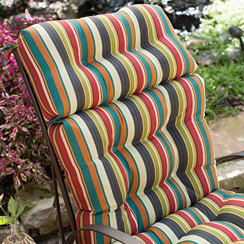 Greendale Home Fashions 72 x 22-inch Outdoor Chaise Lounge Cushion, Set of 1, Sunburst