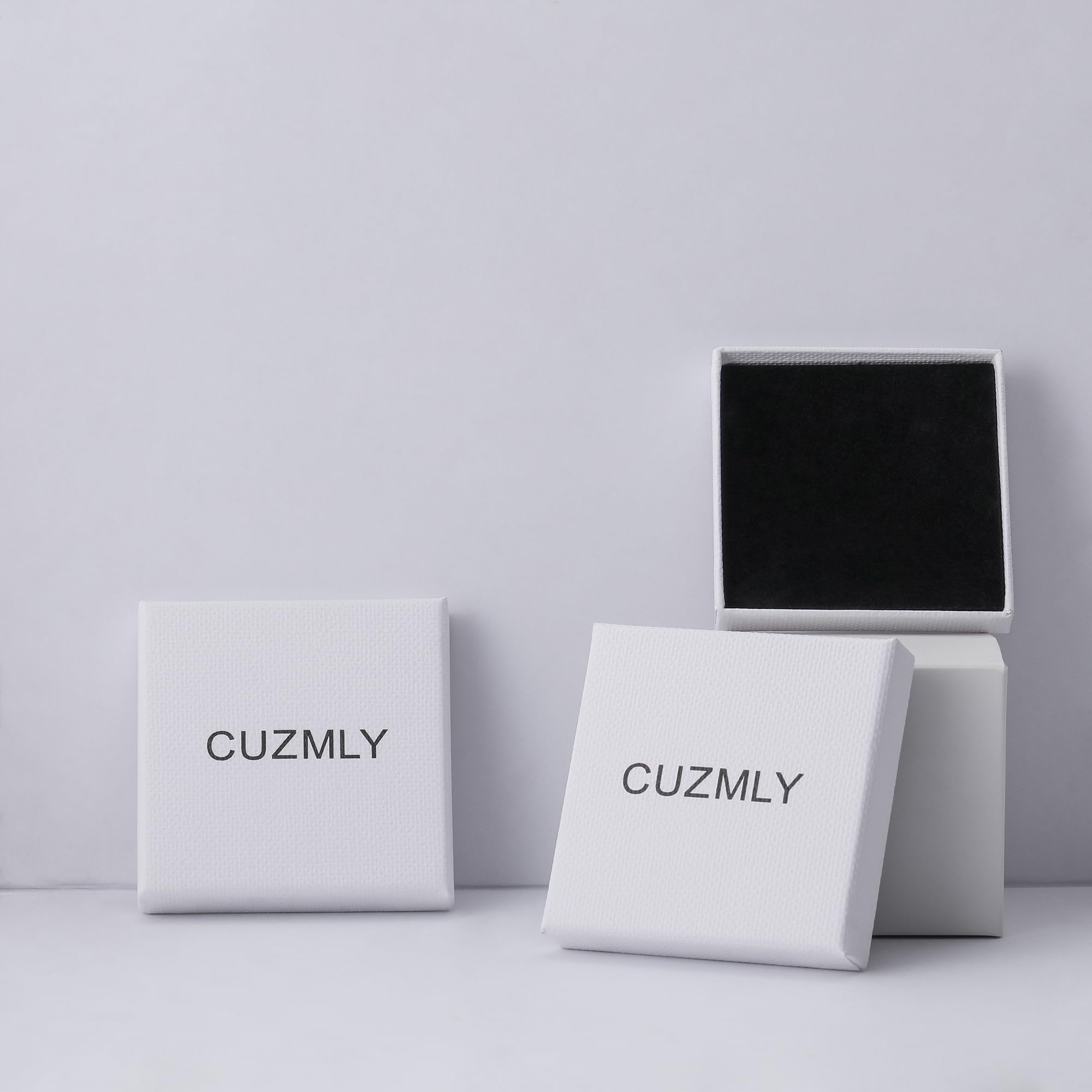 Cuzmly Silver Earrings Set for Women, Dainty Huggie Hoop Earrings 925 Sterling Silver Lightweight Cartilage Earrings Trendy Hypoallergenic Small Multiple Piercing Diamond Earrings Silver Jewelry Gifts