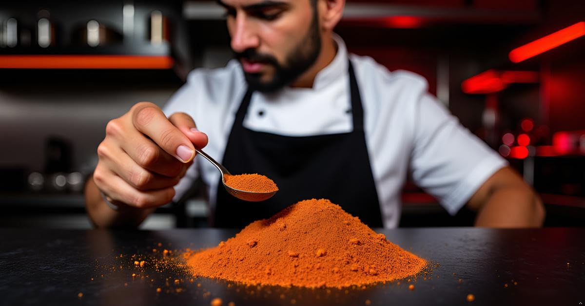 Essential Spice Carolina Reaper Chili Powder – Extremely Hot Ground Pepper with Fruity, Smoky Flavor – Made from 100% Pure Reaper Chilies – For Hot Sauce, Chili, Meat Rubs & Extreme Heat Lovers (1 Pounds)