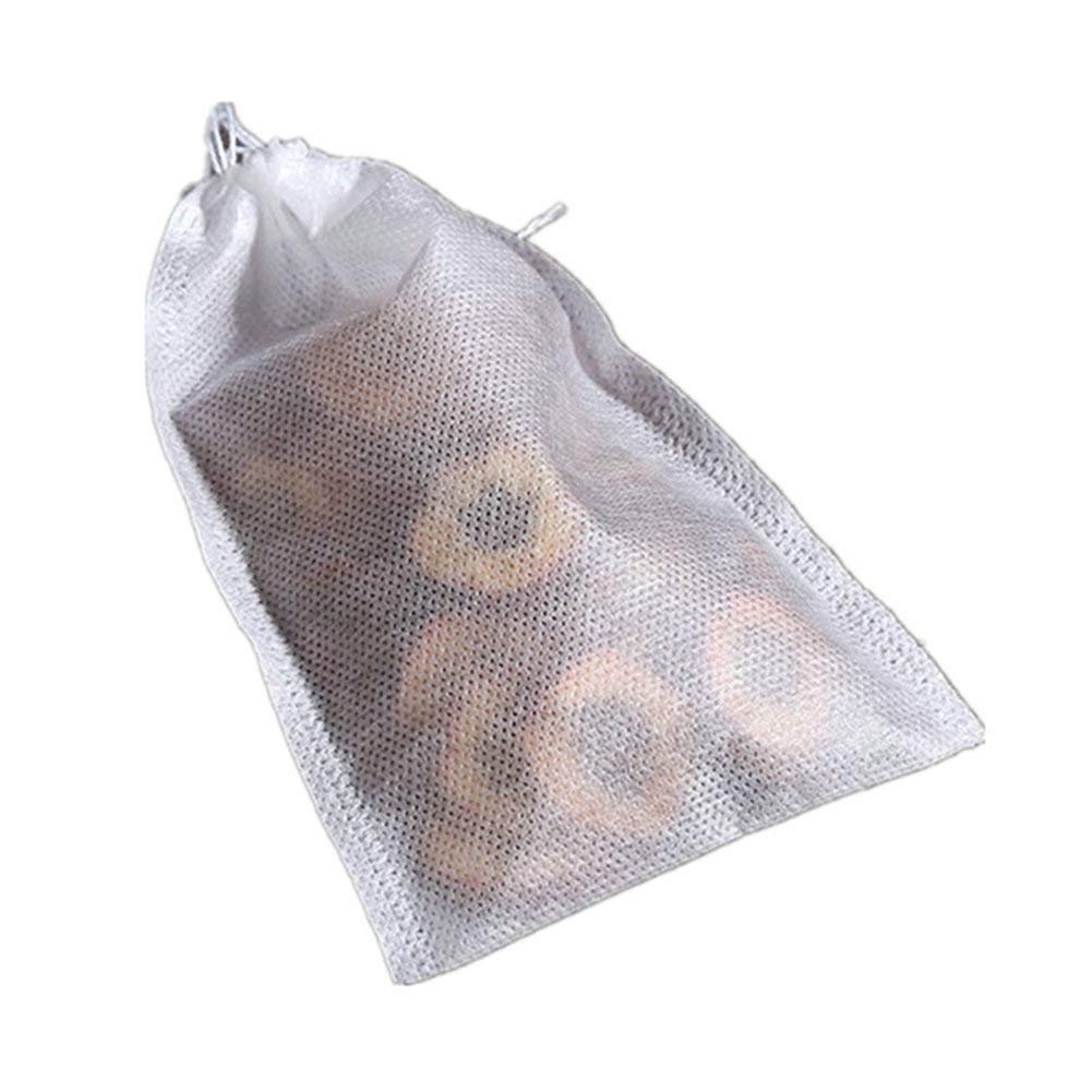 TamBee 100 Pack Disposable Tea Filter Bags Tea infusers 4" x 6" Empty Muslin Drawstring Seal Filter Tea Bags Drawstring Herb Loose Tea bag for Brew Tea Cold Brew Coffee(4" x 6" /10 x 15cm)