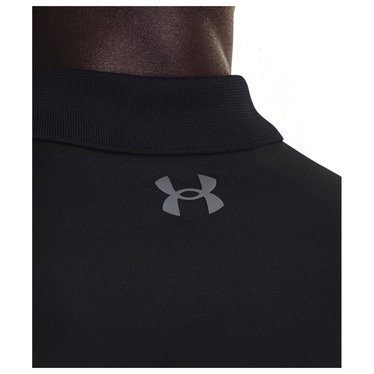 Under Armour Men's Performance 3.0 Polo, (001) Black / / Pitch Gray, Large