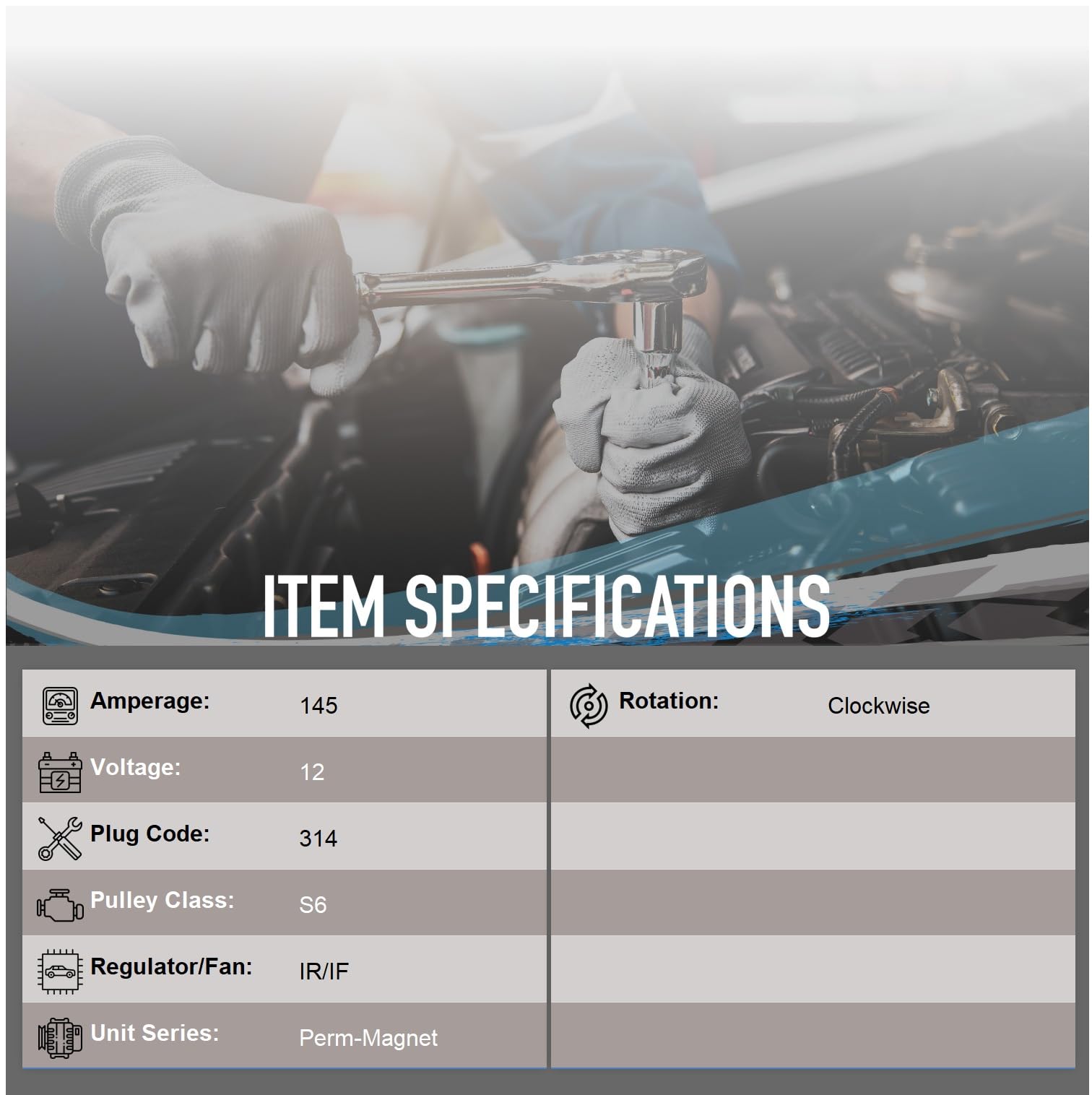 OEG Parts New Alternator Compatible With Chevy Truck Avalanche Silverado C 6.0 6.6 8.1 Saab Oldsmobile Isuzu Hummer 6019239 10464405 15263859 15200109 15-22-6003 8400079 334-2529A, ADR0290, 40012204