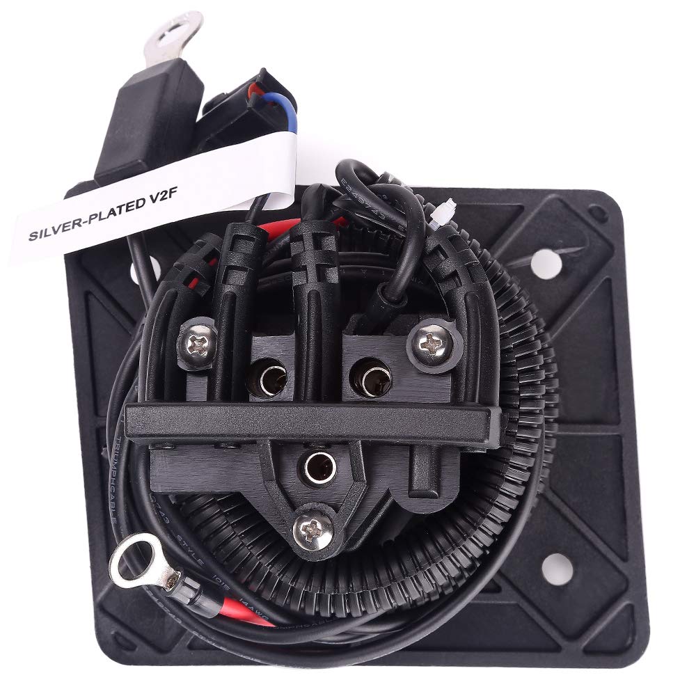 Golf Cart 48V Battery Charger Receptacle or Plug for EZGO RXV & TXT 2008-up Electric, EZGO 2Five 2010-up Delta-Q Charging Receptacle OEM# 602529