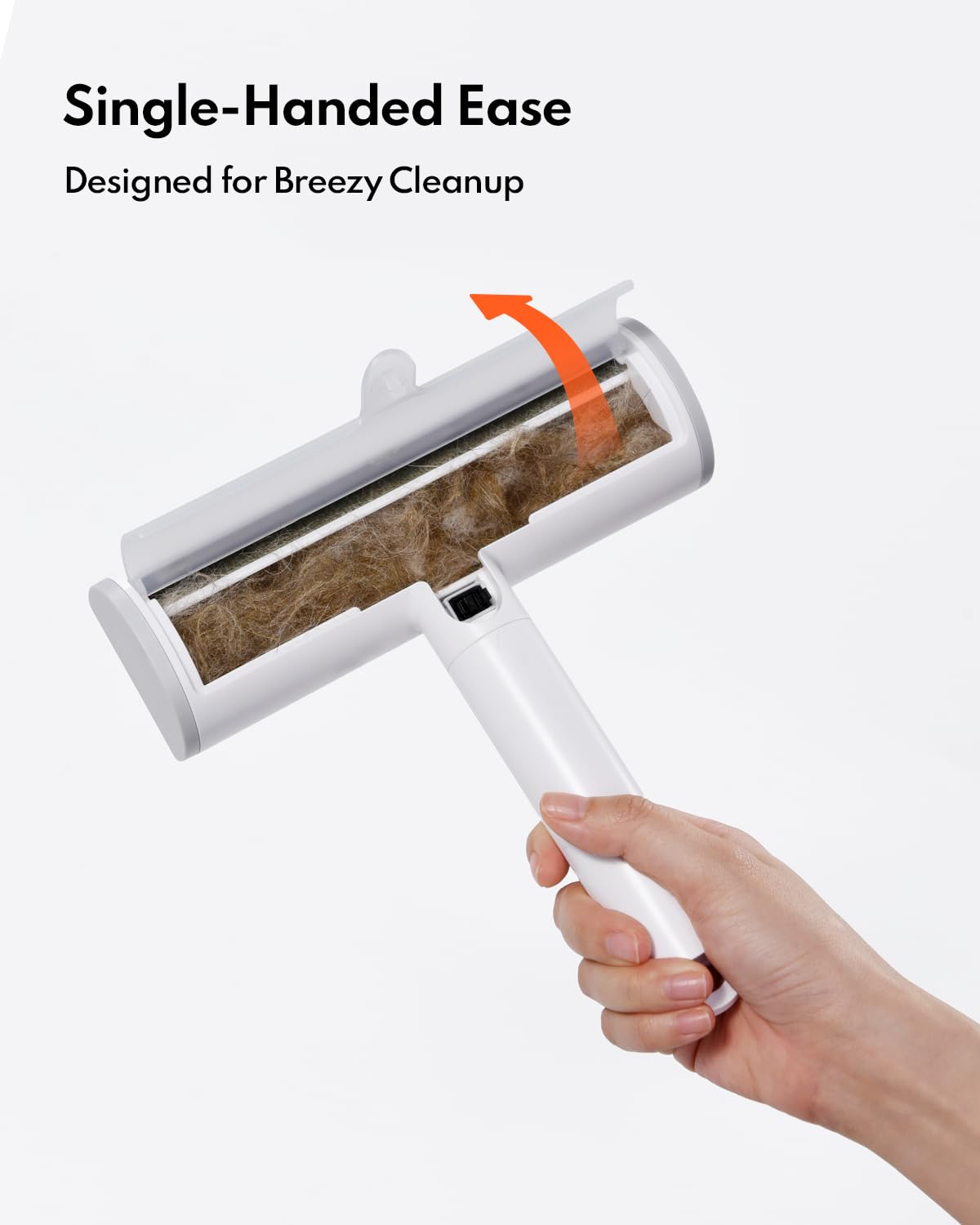 Reusable Pet Hair and Lint Remover ā Portable Fur Roller for Cats and Dogs - Multi-Surface Tool for Clothes, Couches, Furniture & Bedding Washable Two-Way Roll Effortlessly Remove Hair, Fur, and Lint