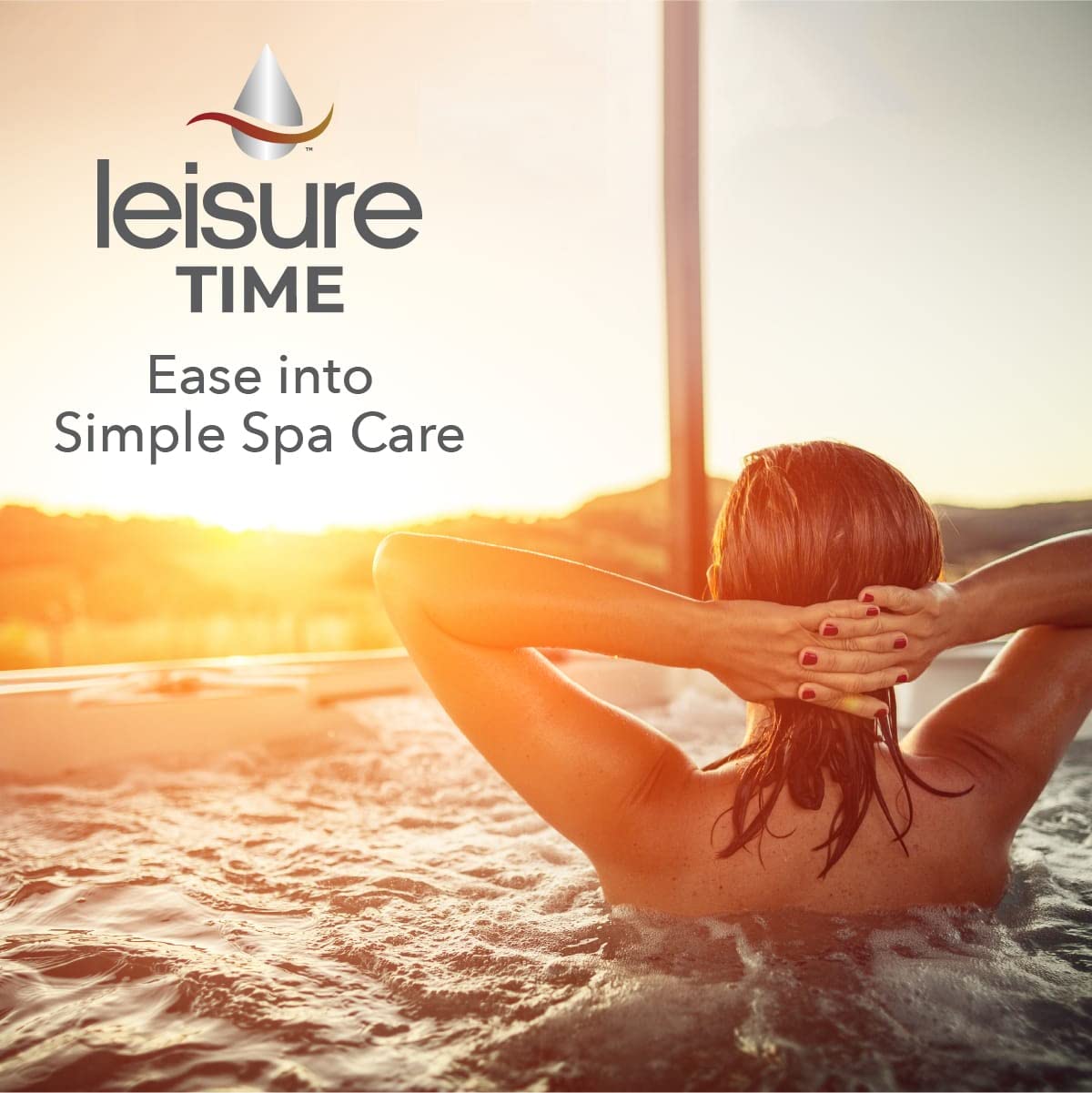 Leisure Time 45300 Reserve Sanitizer for Spas and Hot Tubs, 1-Quart