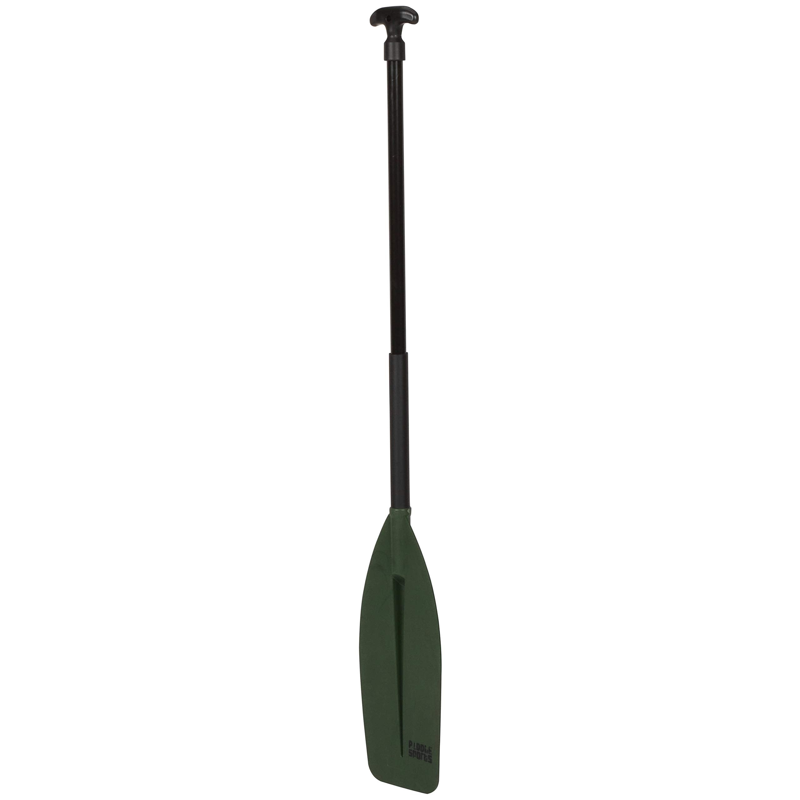 Attwood 11759-1 Canoe Paddle, Aluminum and Plastic, 4-Feet Long, Camouflage Green Blade, Ergonomic Grip