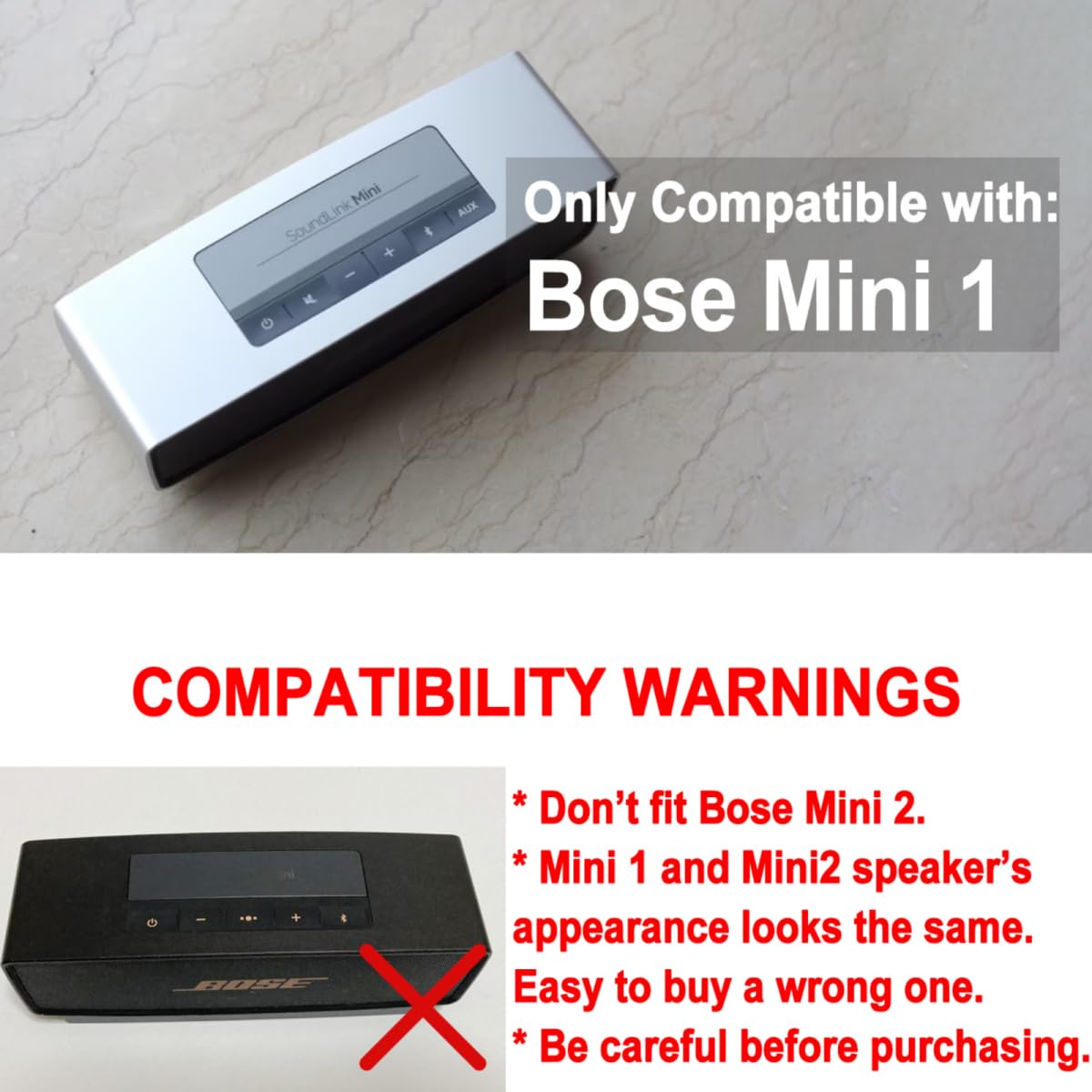 061384 061385 061386 063287 Battery Only Compatible with Bose Mini 1 Speaker, 21.46Wh Speaker Battery with No Connection-Cable and No Control-Board