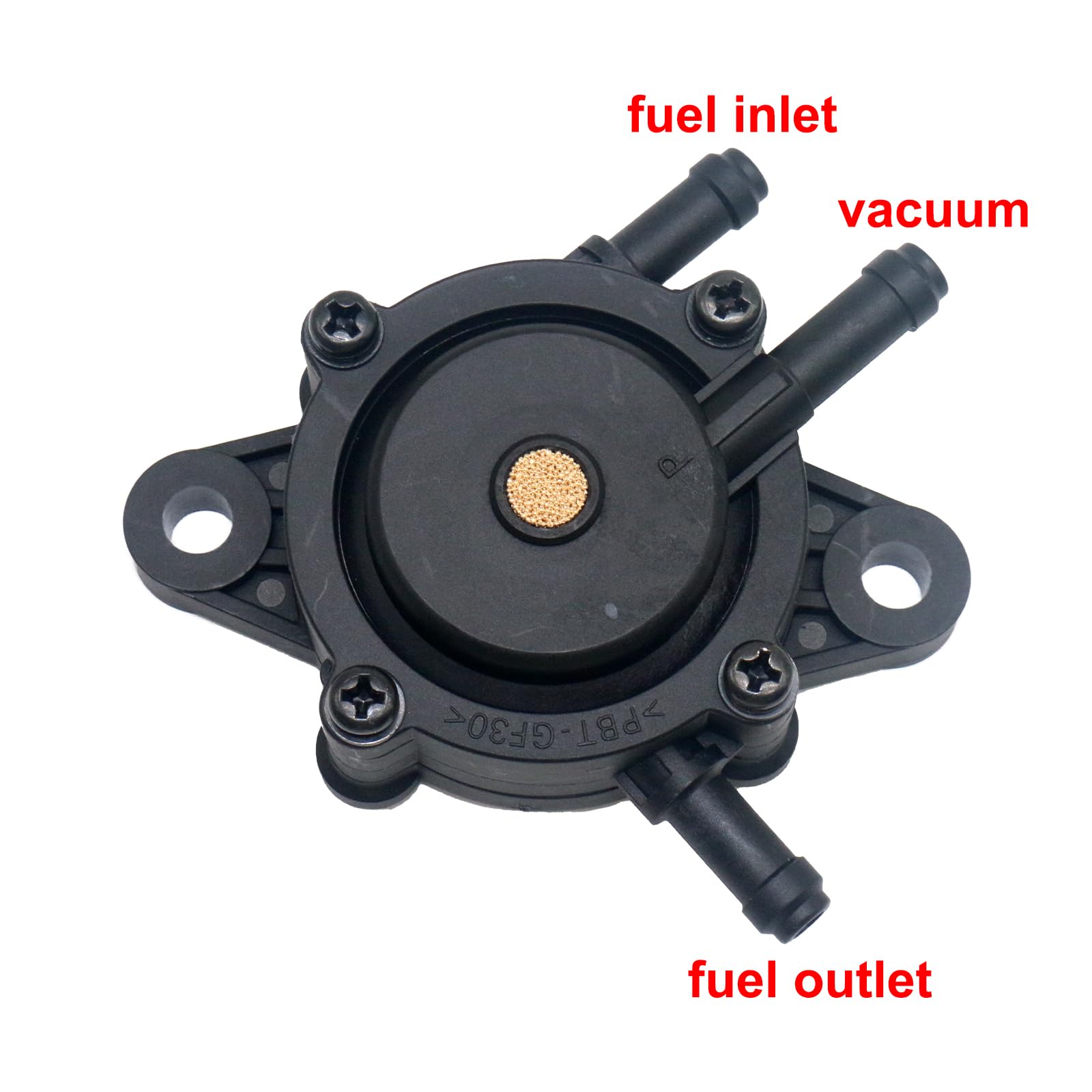Fuel Pump for Kohler 17HP-25HP Compatible with Kohler 17HP-25HP 808492 491922 Small Fuel Pump Lawn Mower Small Engine Lawn Mower Tractor