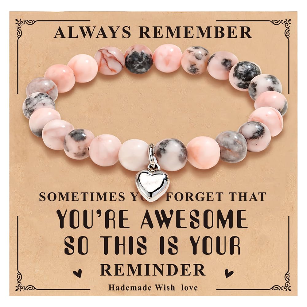 Simashts Natural Stone Bracelets For Women Girlfriend, Unique Gifts for Women