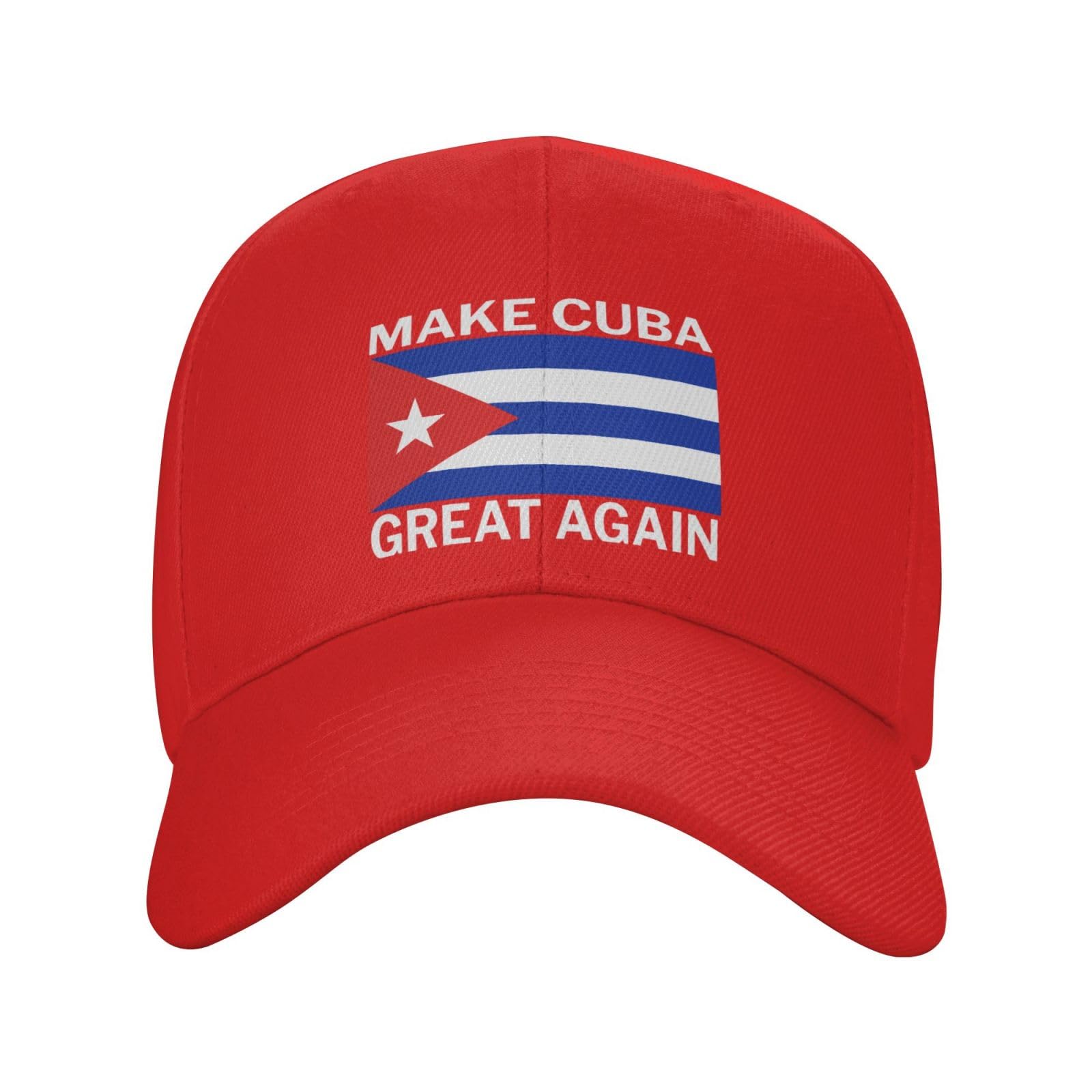 Make Cuba Great Again Sandwich Hat Baseball Cap Red