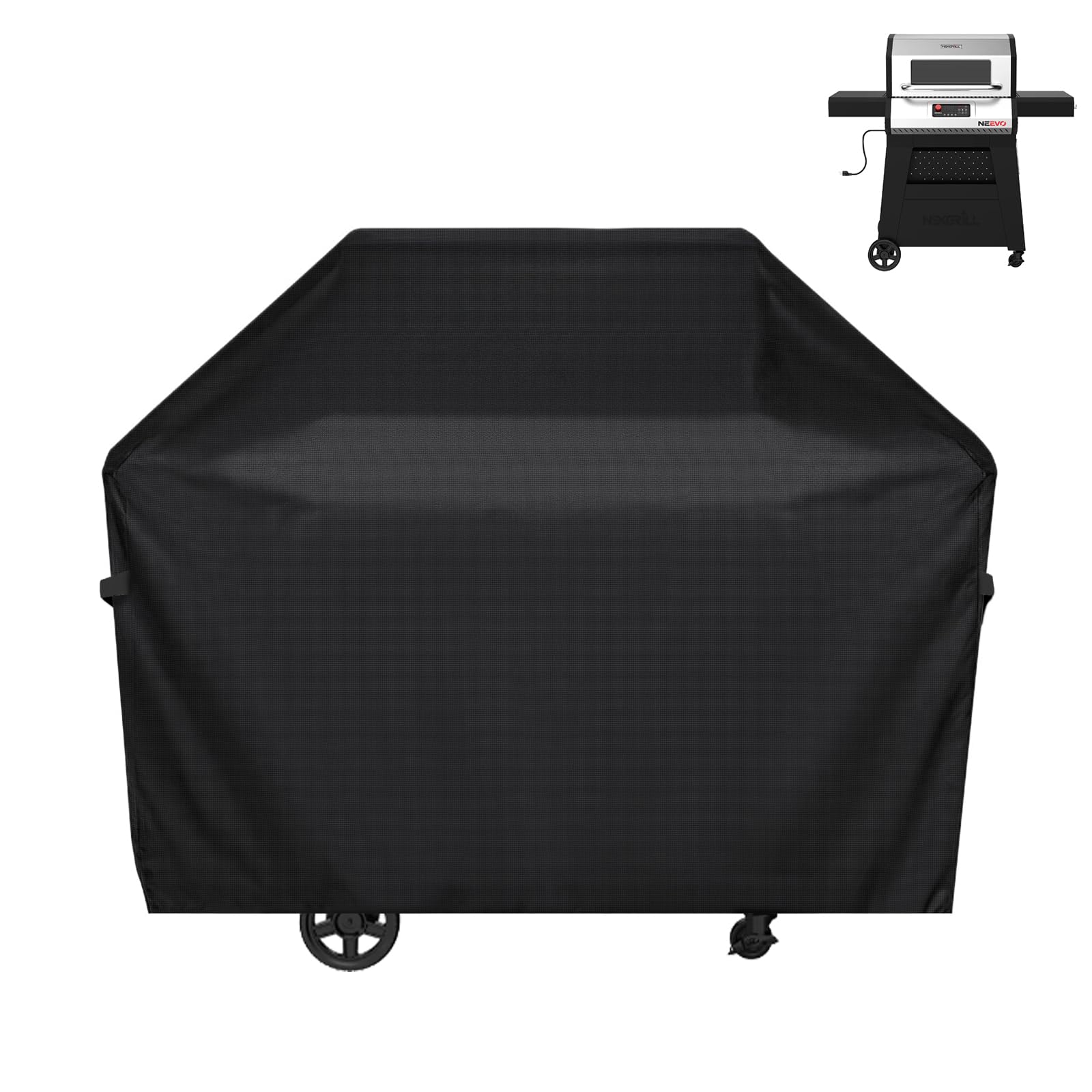 Grill Cover for Nexgrill Neevo 720 Smart Grill,for Nexgrill 720-0888/720-0830,52" L x 24" W x 43" H 600D Heavy Duty Waterpoorf Outdoor Fade Resistant BBQ Grill Cover for Nexgrill Neevo