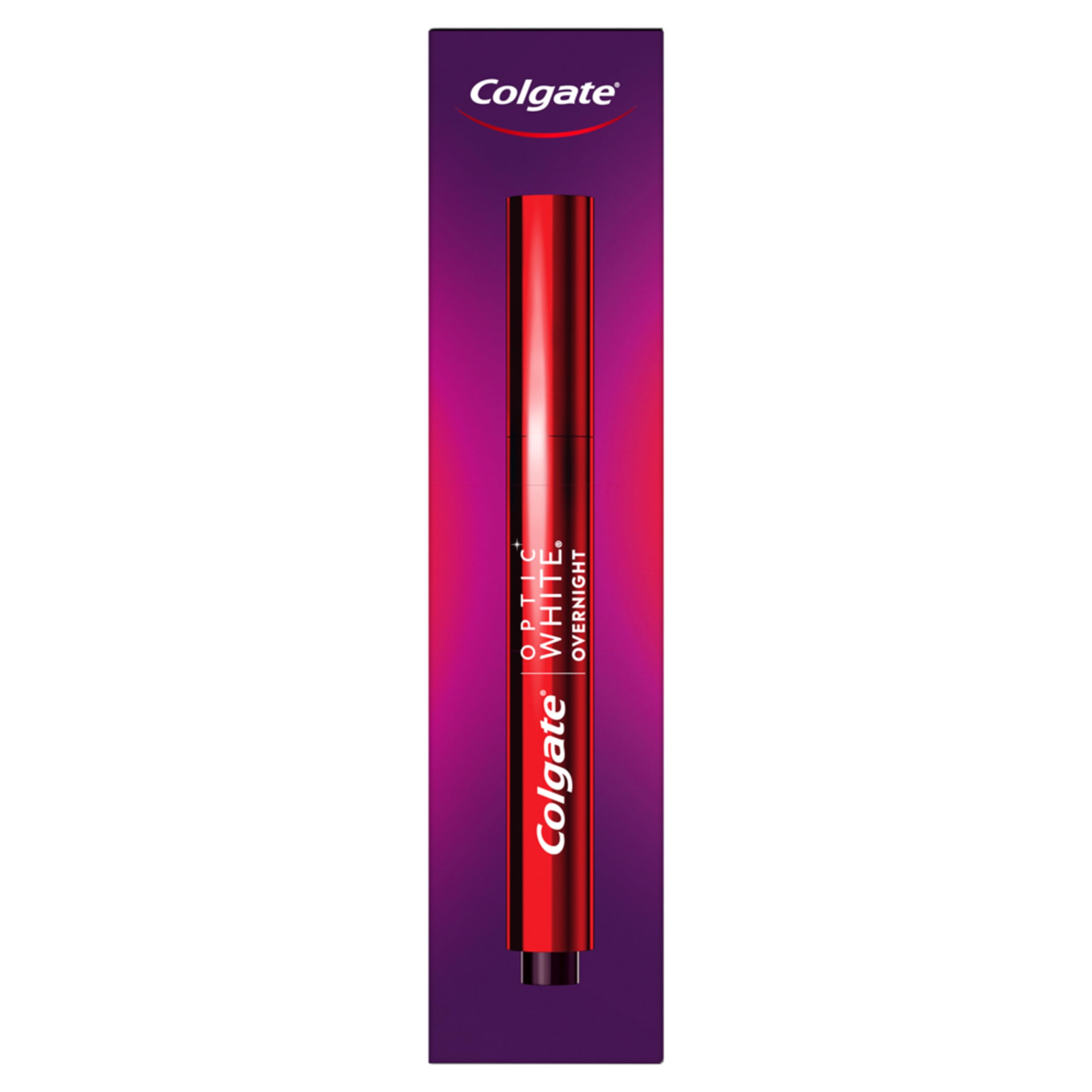 Colgate Optic White Overnight Teeth Whitening Pen, Teeth Stain Remover to Whiten Teeth, 35 Nightly Treatments