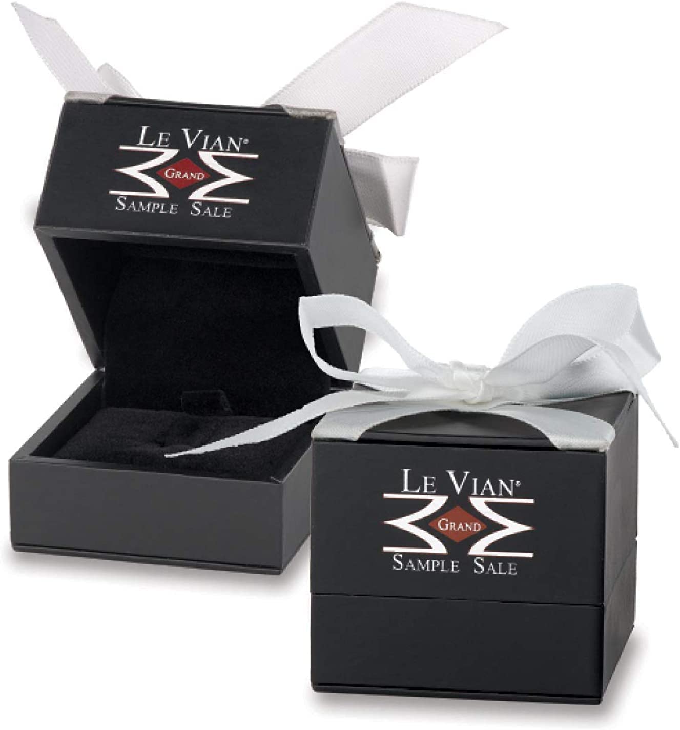 LE VIAN 1/50 Carat Diamond and 1 Carat Round Cut London Blue Topaz Pendant Necklace for Women I Elegant 14k White Gold Pendant for Her (H-I, 0.01 cttw) I 20 Inch Chain with Lobster Claw