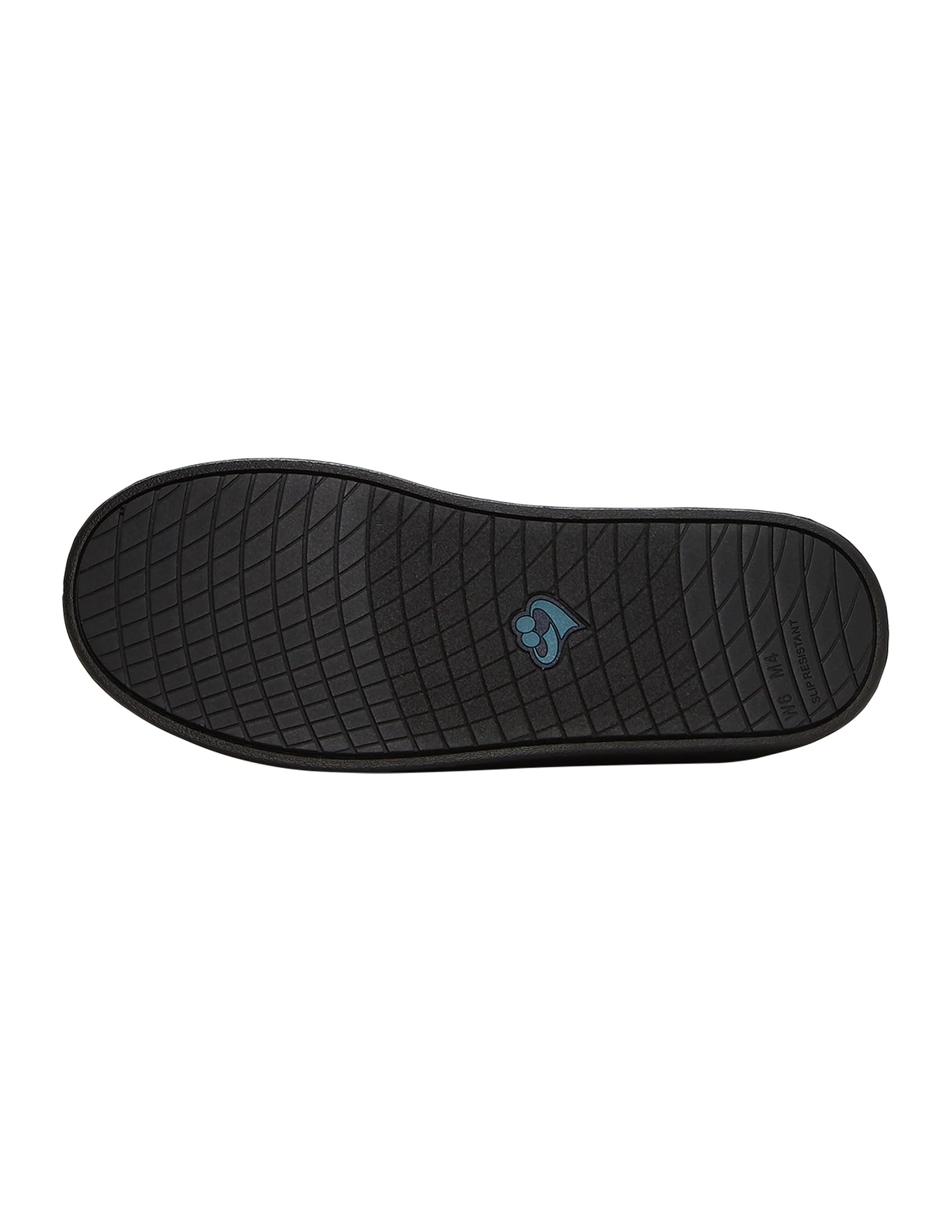 Silvert's Adaptive Clothing & Footwear Women’s Double-Extra Wide Easy Closure Slipper for Seniors - Black/Black 10