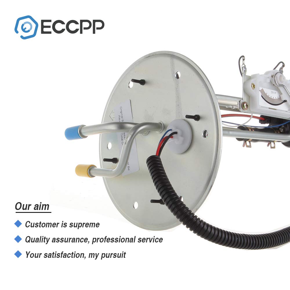 ECCPP Fuel Pump Replacement E2237S Compatible with Ford Vehicles - 4.2L 4.6L 5.4L, F-150 F150 1999-2003, F-250 F250 1999, F-150 Heritage 2004, Naturally Aspirated