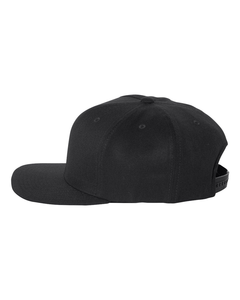 Flexfit Mens 110 Classic Snapback Baseball Cap, Black