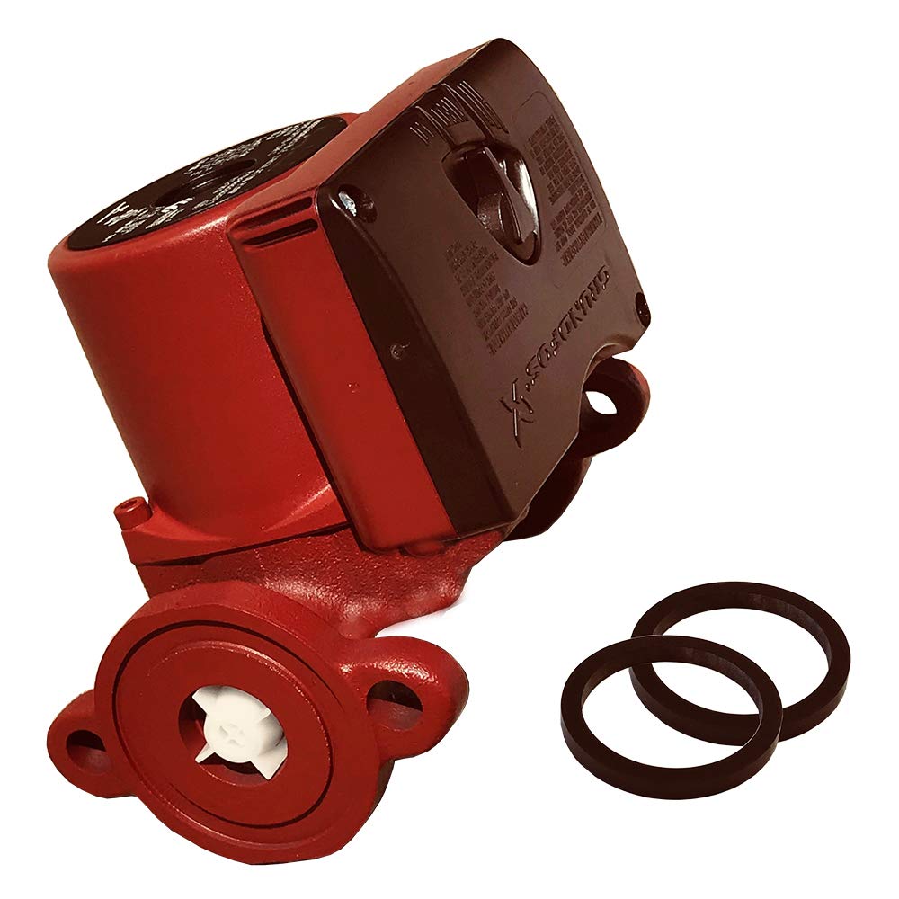 Grundfos 59896341 UPS15-58FC Circulator Pump, Red